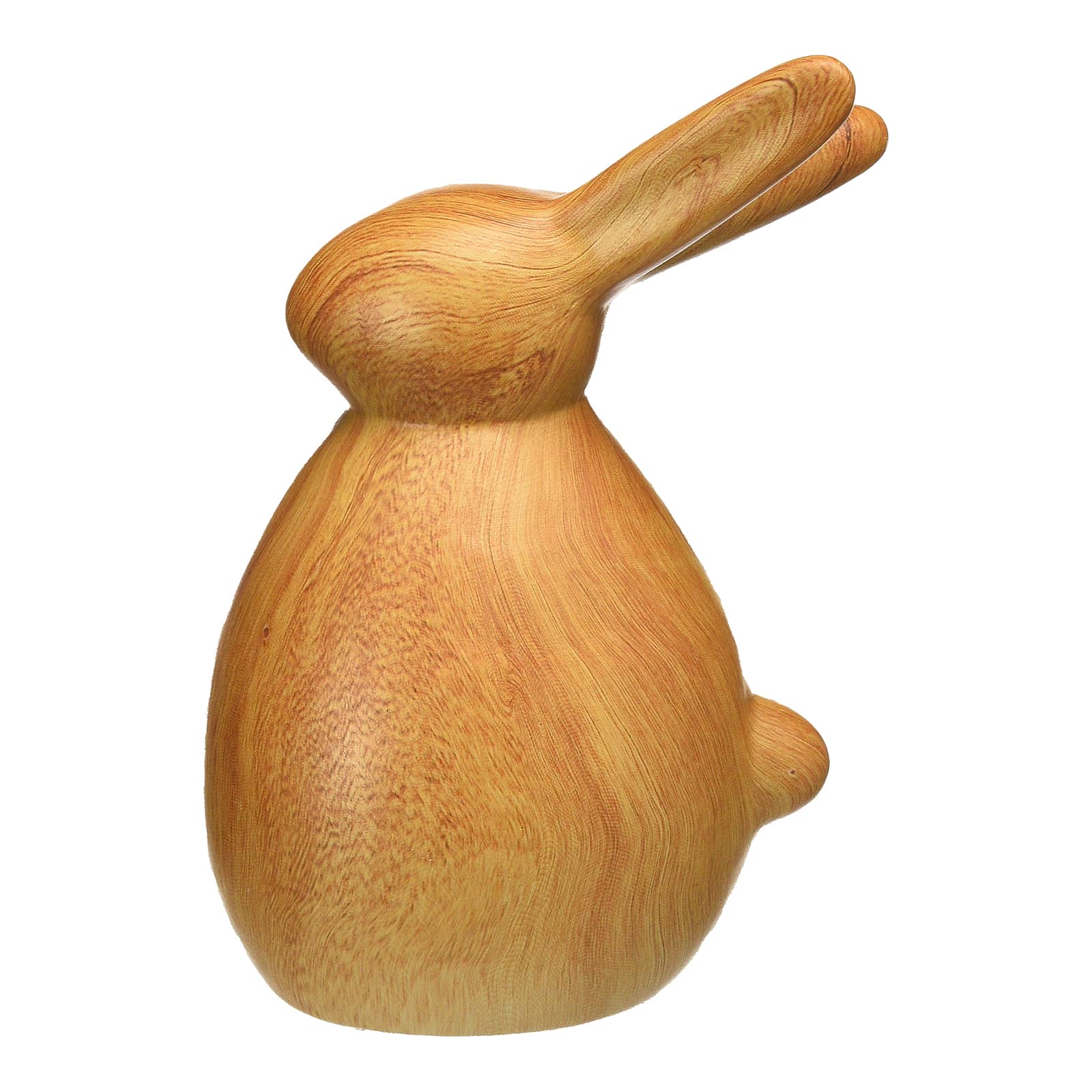 Deko-Figur Hase Wood Optic