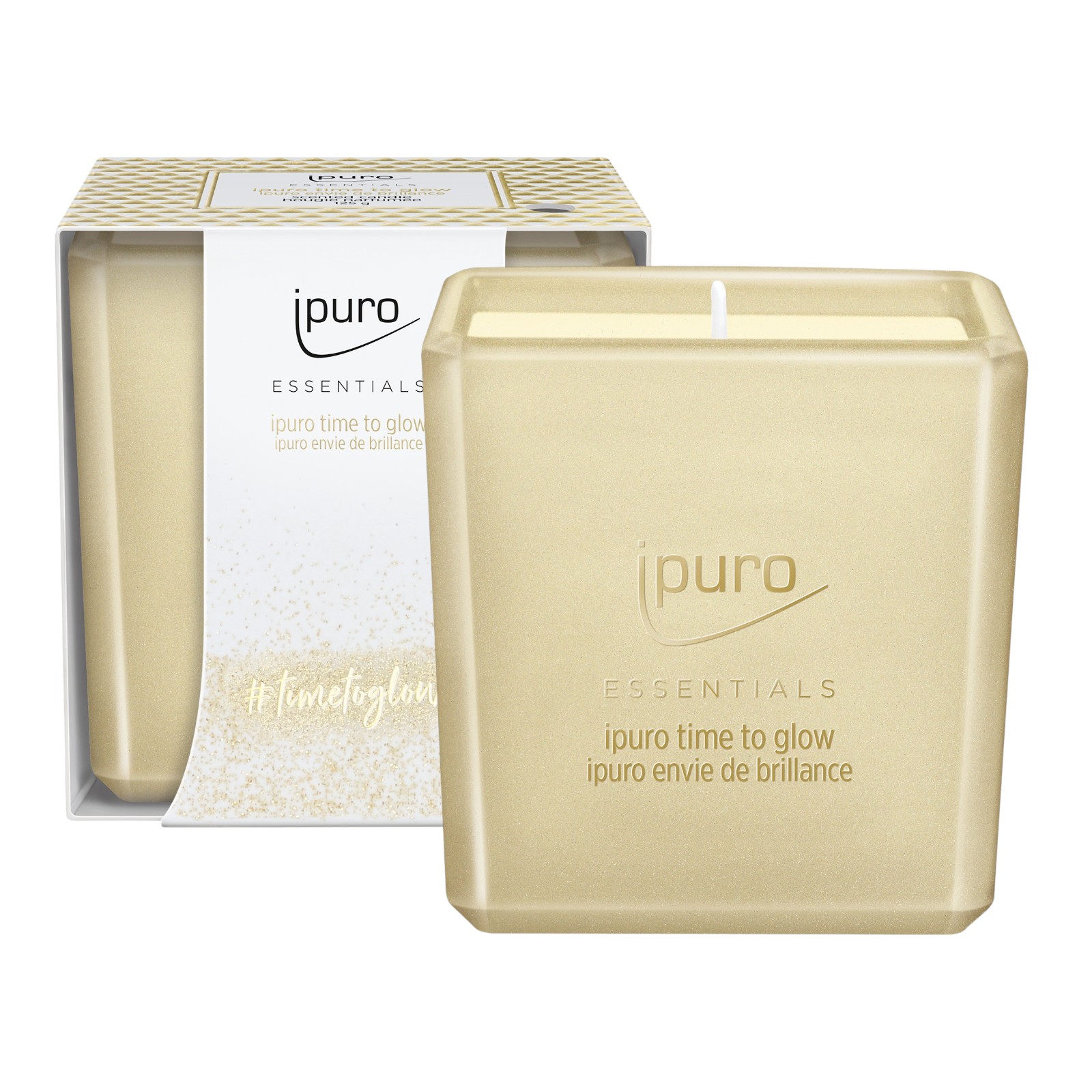 ipuro ESSENTIALS Duftkerze Time to glow