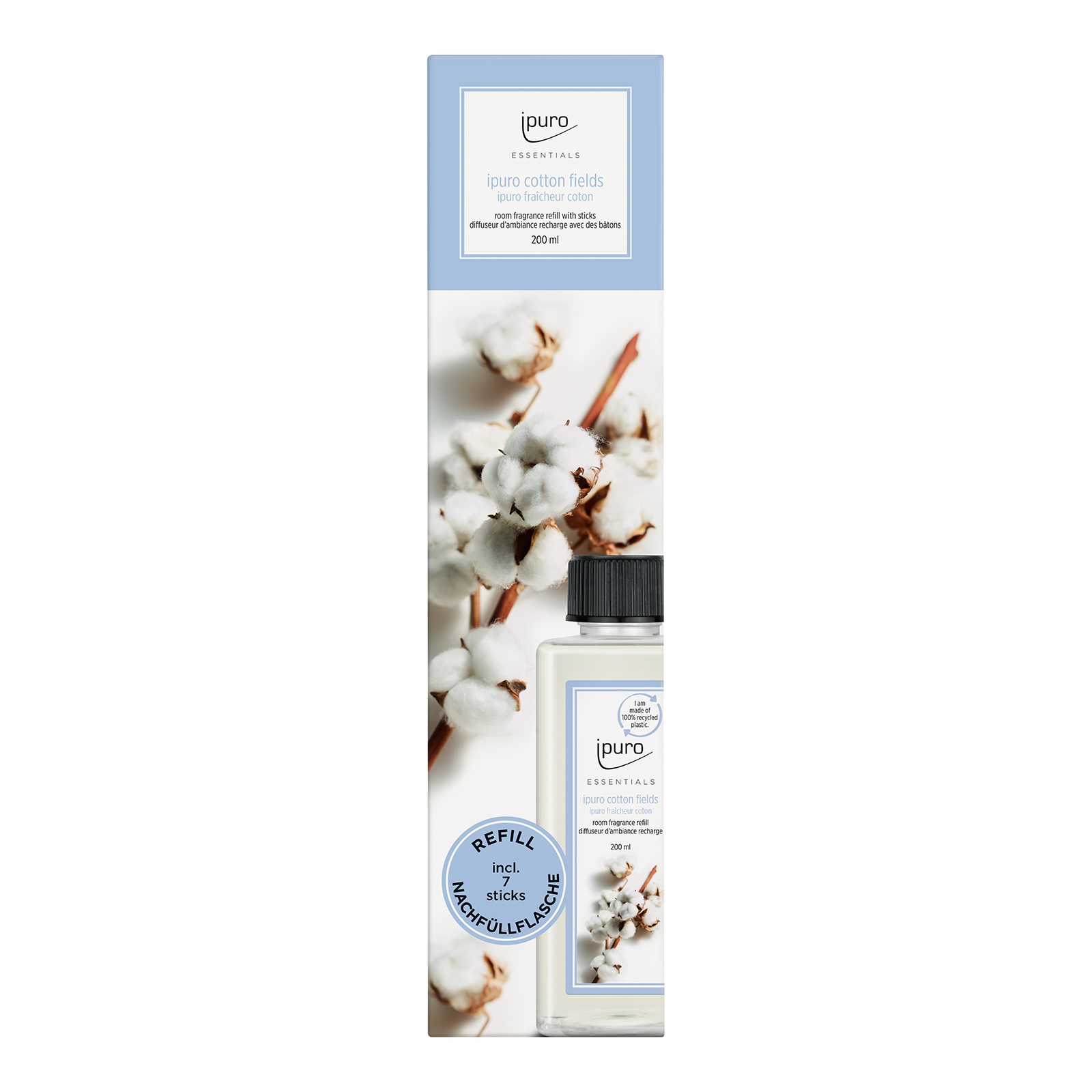 ipuro ESSENTIALS Nachfüllpack Cotton Fields