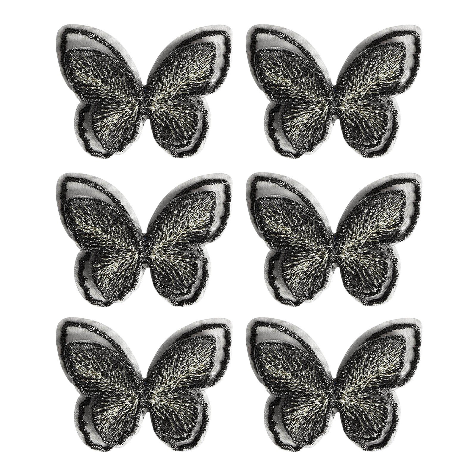 Patch-Set Schmetterling für Textilien