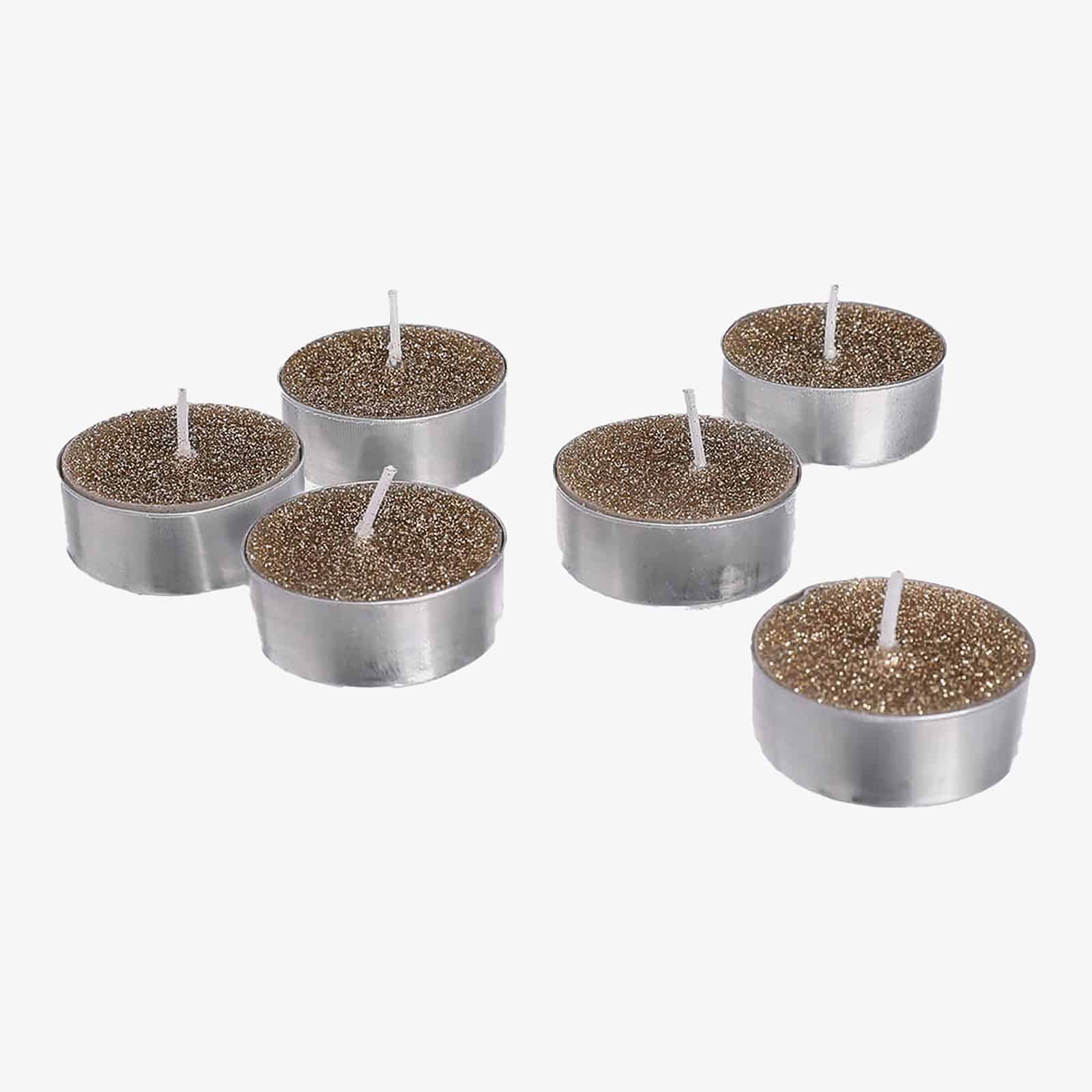 Teelichter Glitter