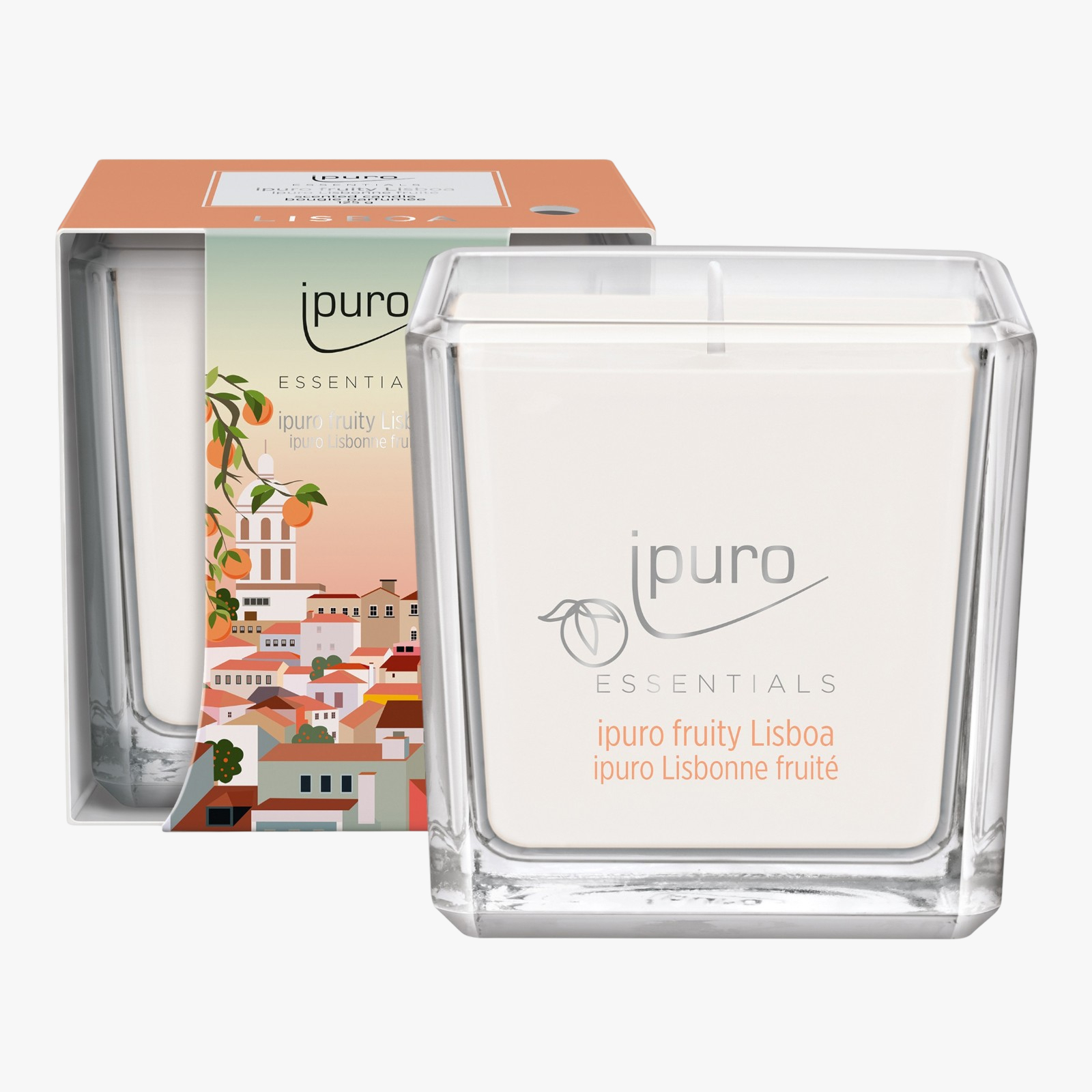 ipuro ESSENTIALS Duftkerze Fruity Lisboa