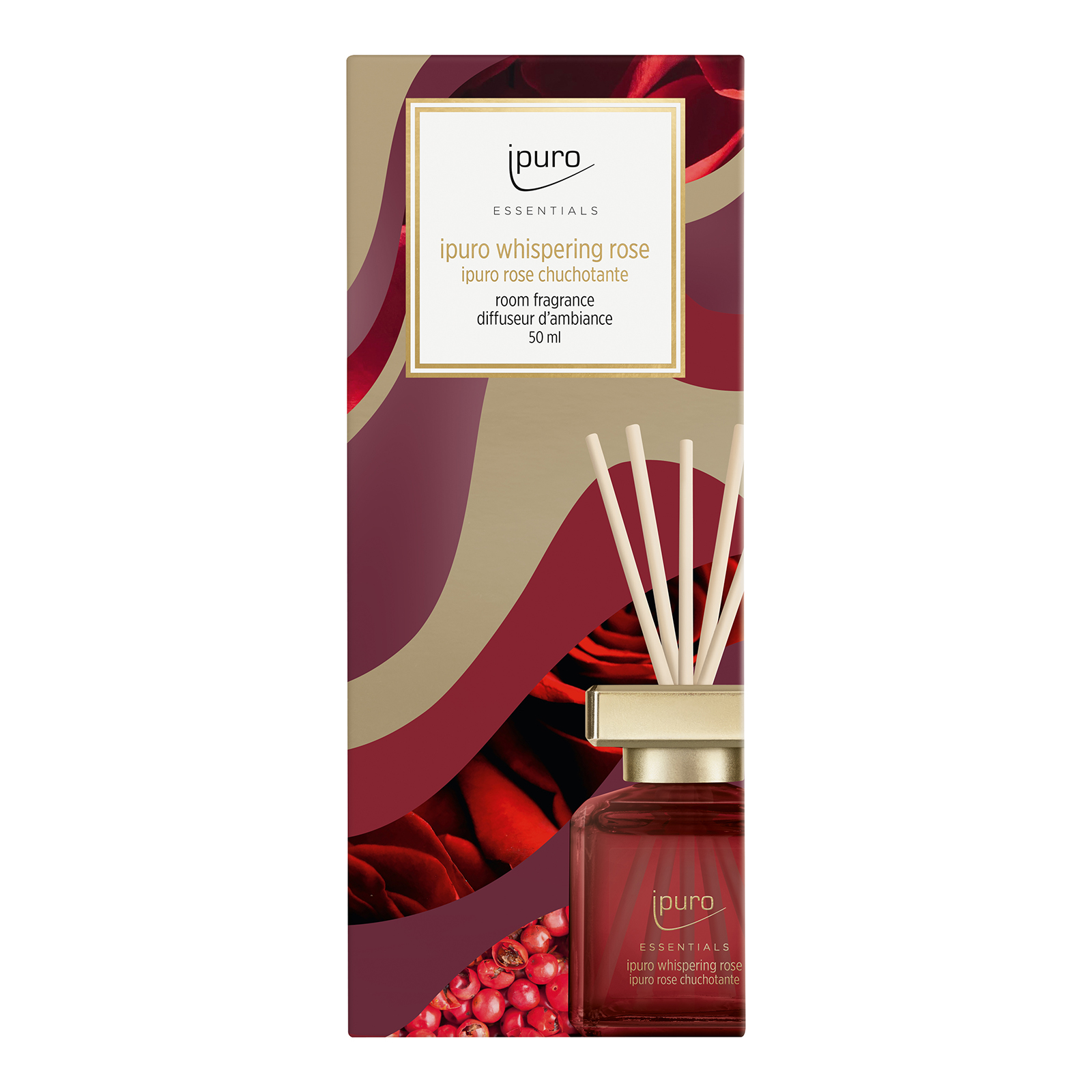 ipuro ESSENTIALS Raumduft Whispering Rose