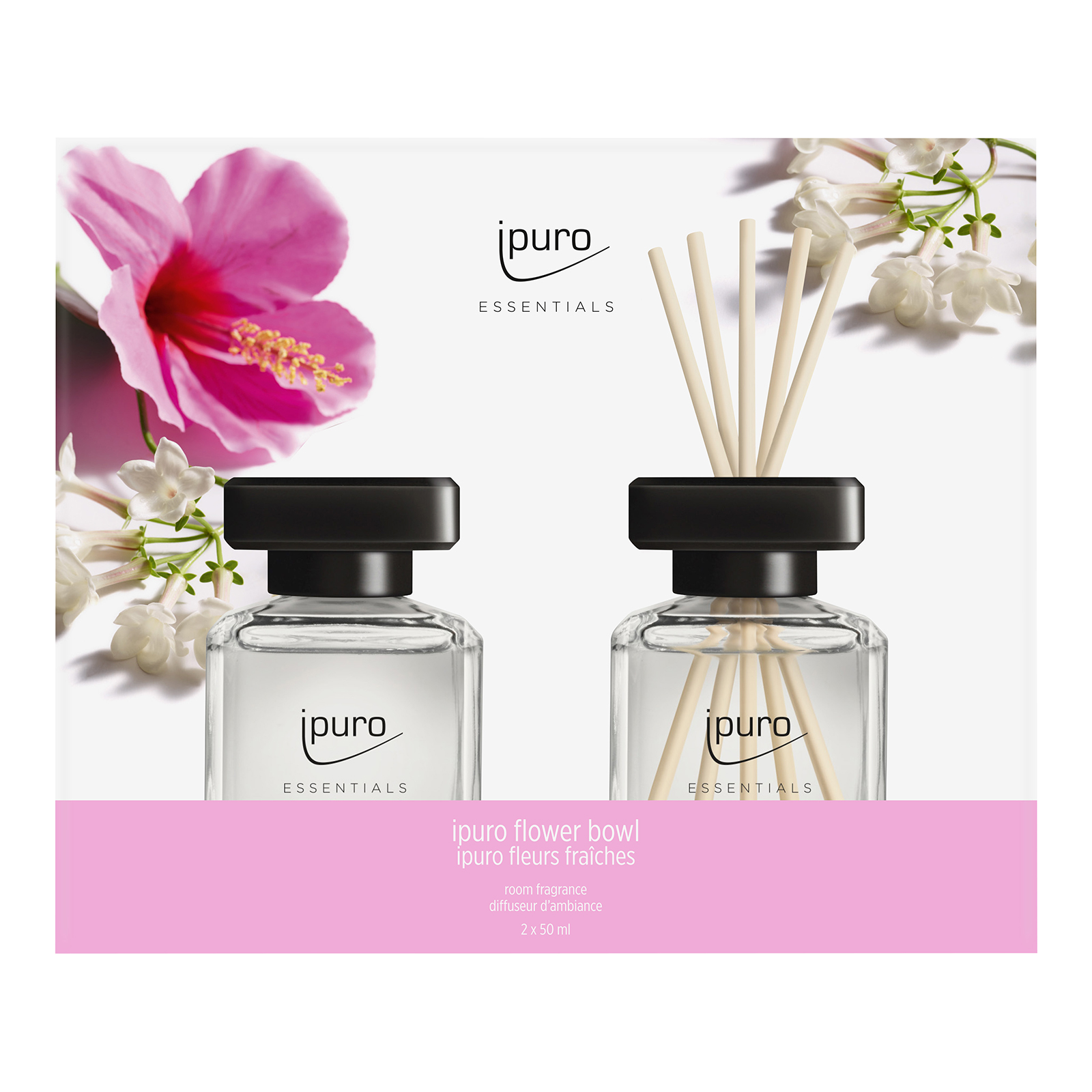 ipuro ESSENTIALS Raumduft-Set Flower Bowl