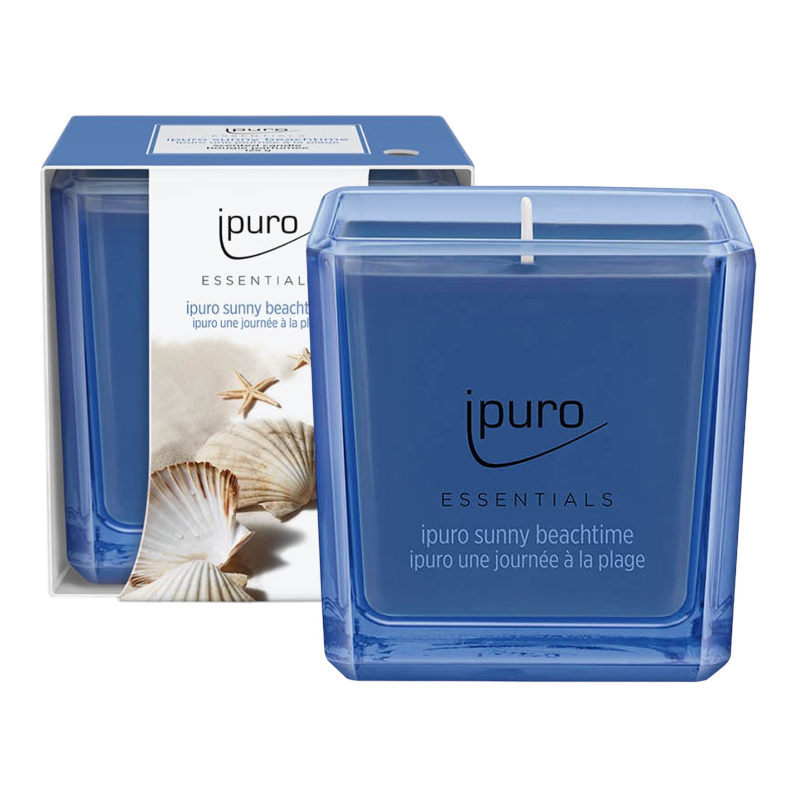 ipuro ESSENTIALS Duftkerze Sunny Beachtime