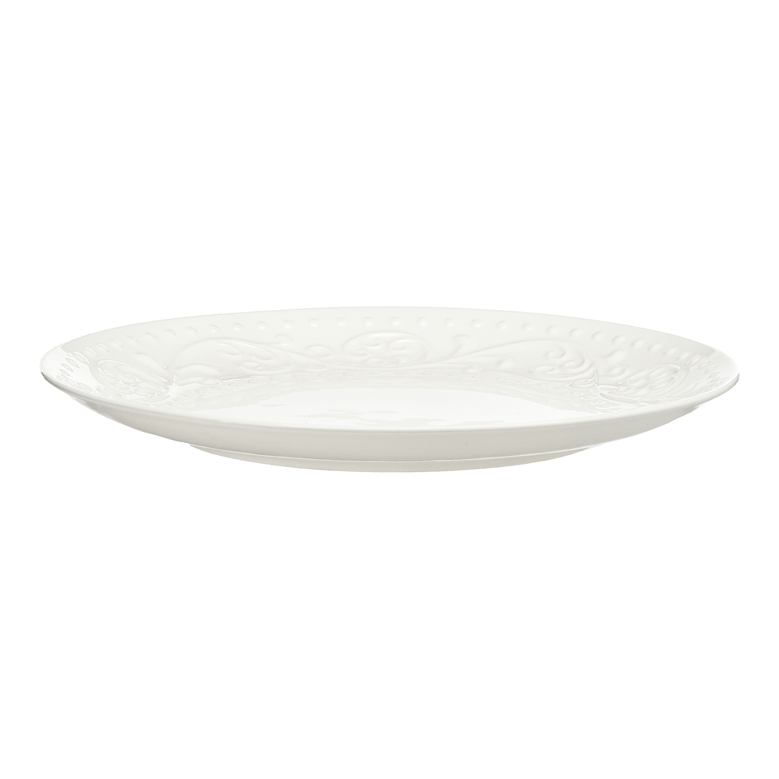 Geschirr-Set Relief Floral für 6 Personen