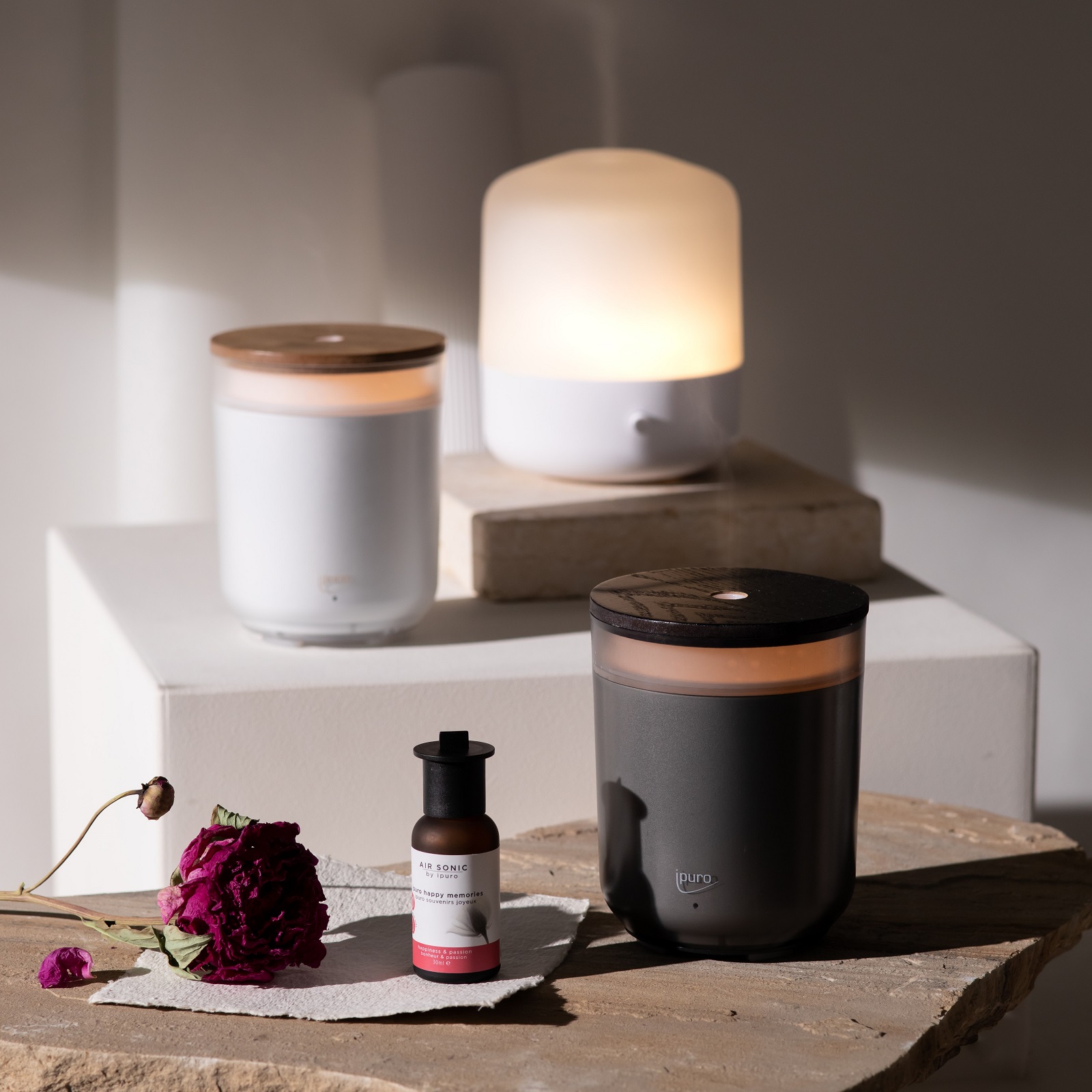 ipuro AIR SONIC Elektrischer Aroma-Diffusor Aroma Mood