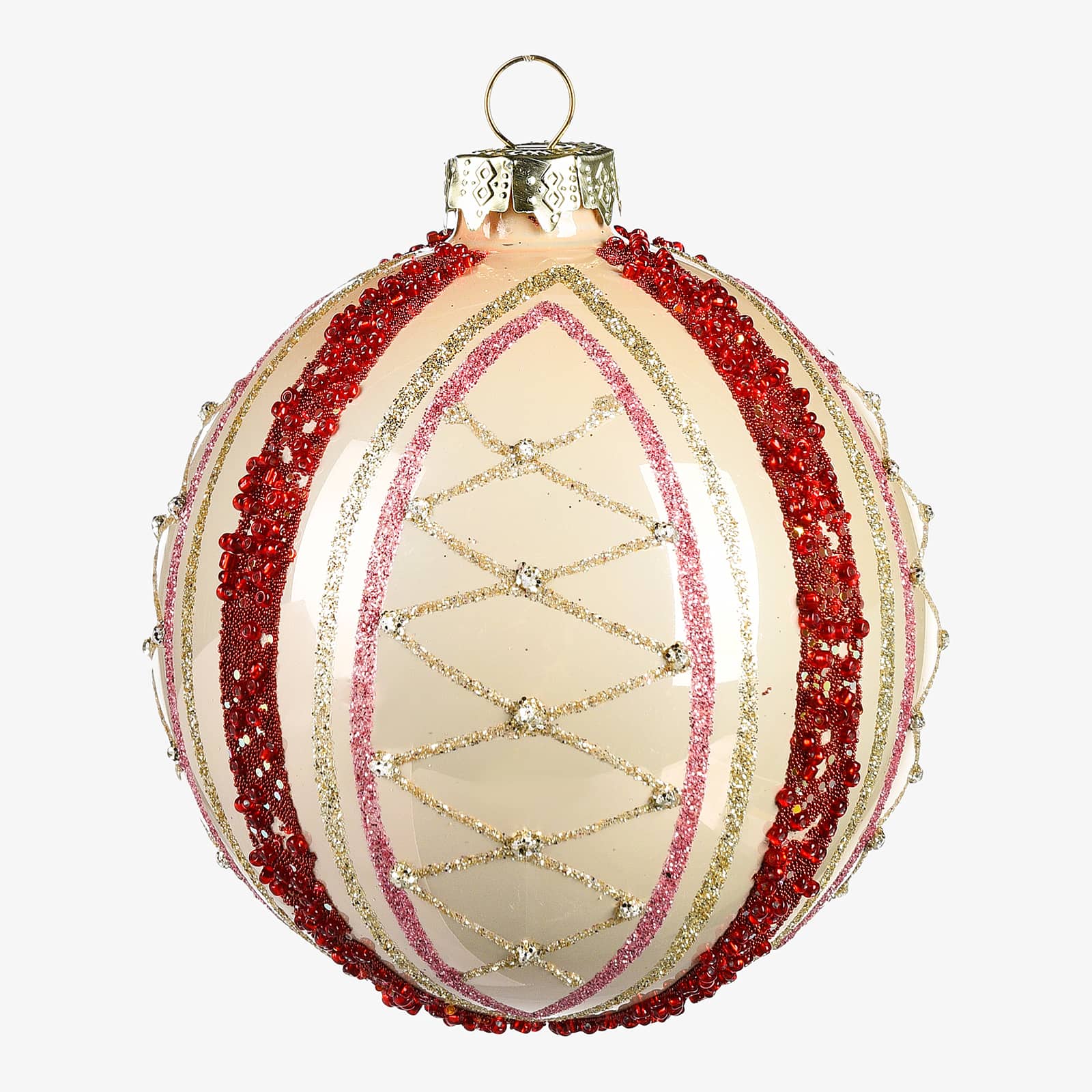 Glas-Weihnachtskugel Glamorline