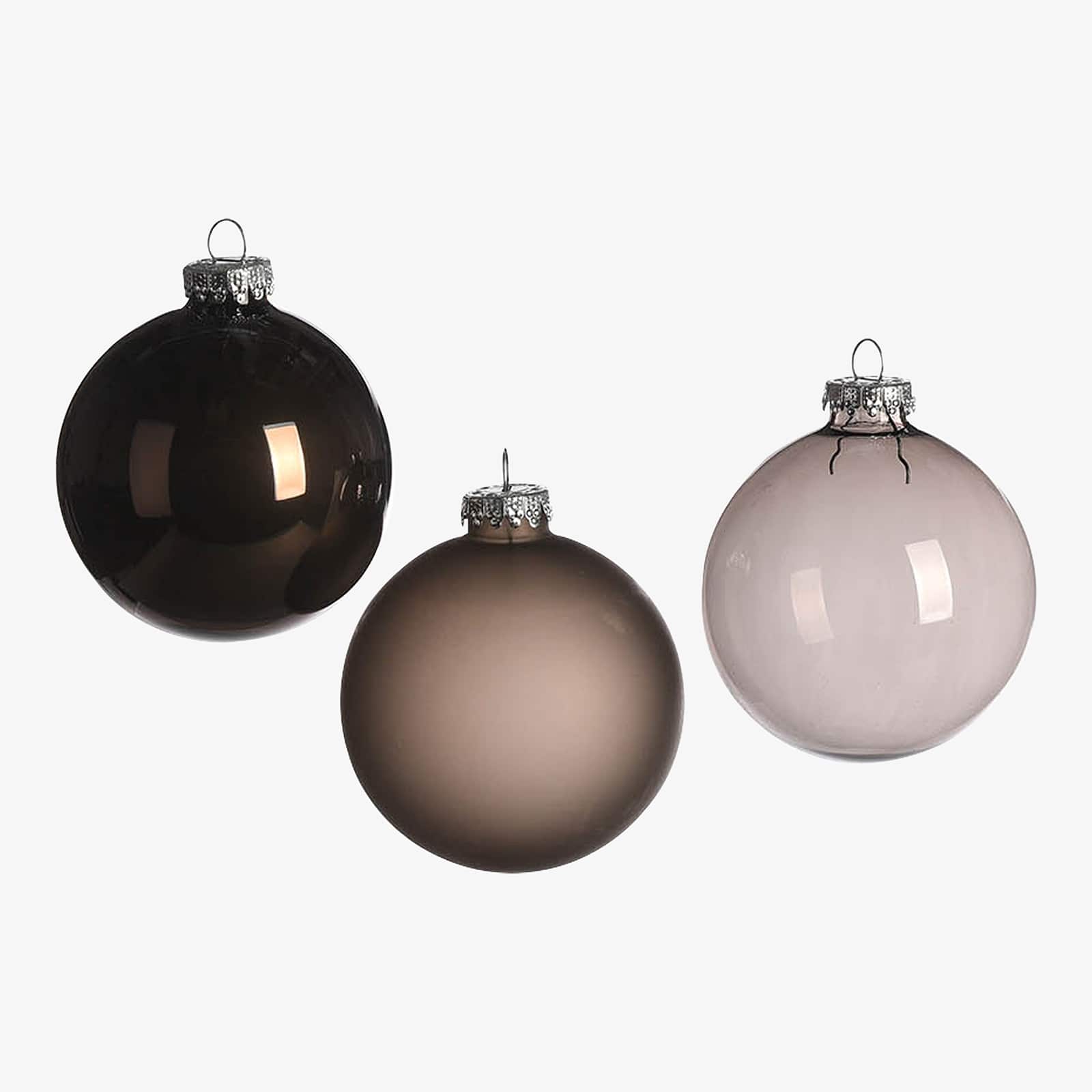 Glas-Weihnachtskugel-Set