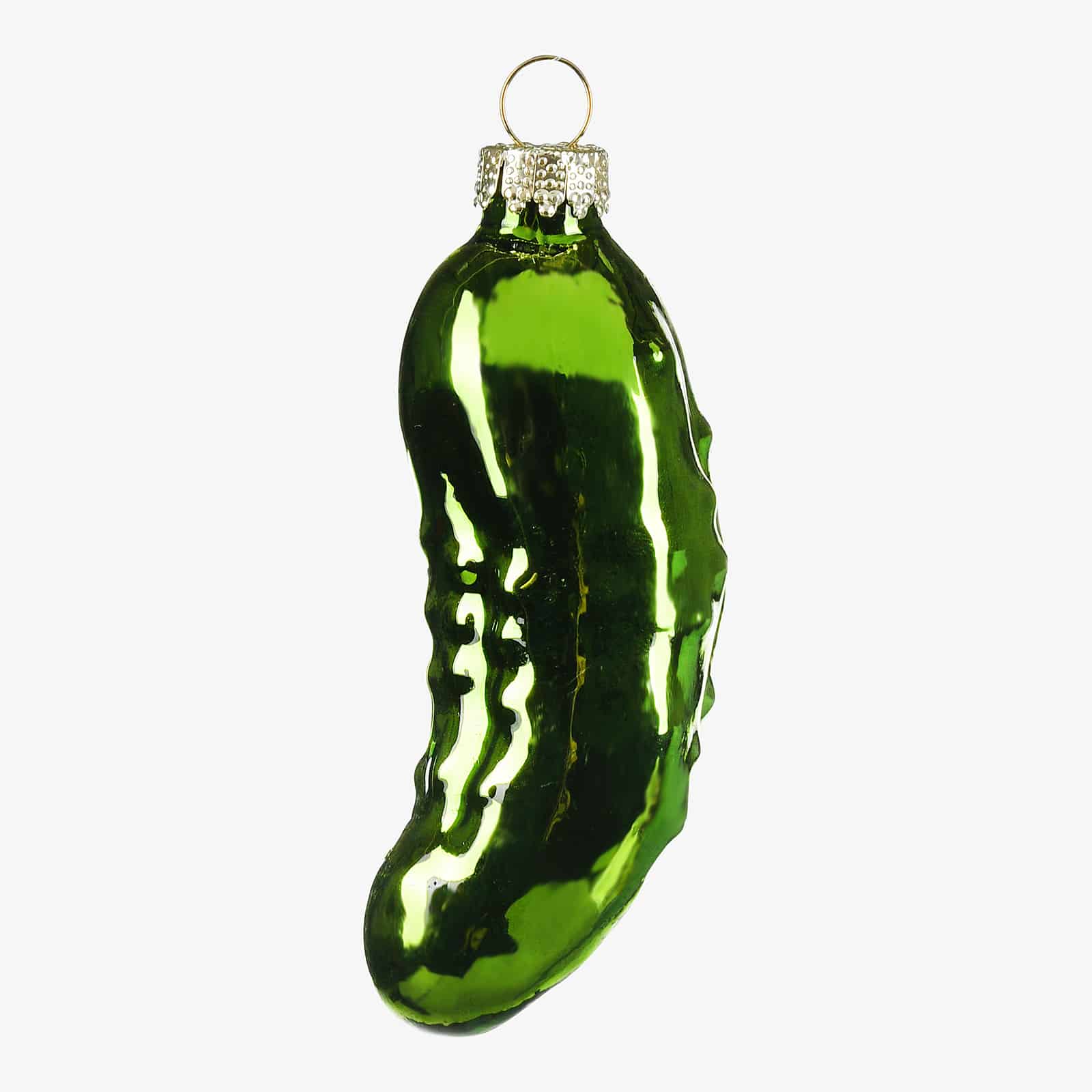 Glas-Baumschmuck Gurke