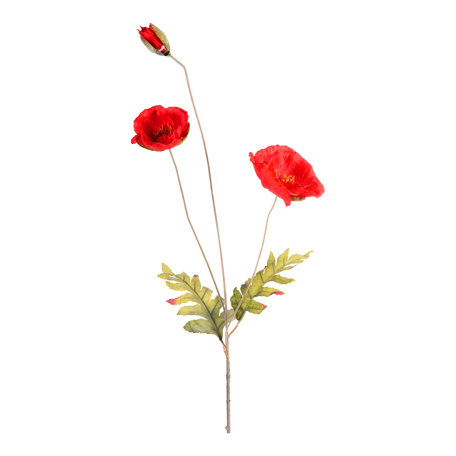 Kunstblume Mohn
