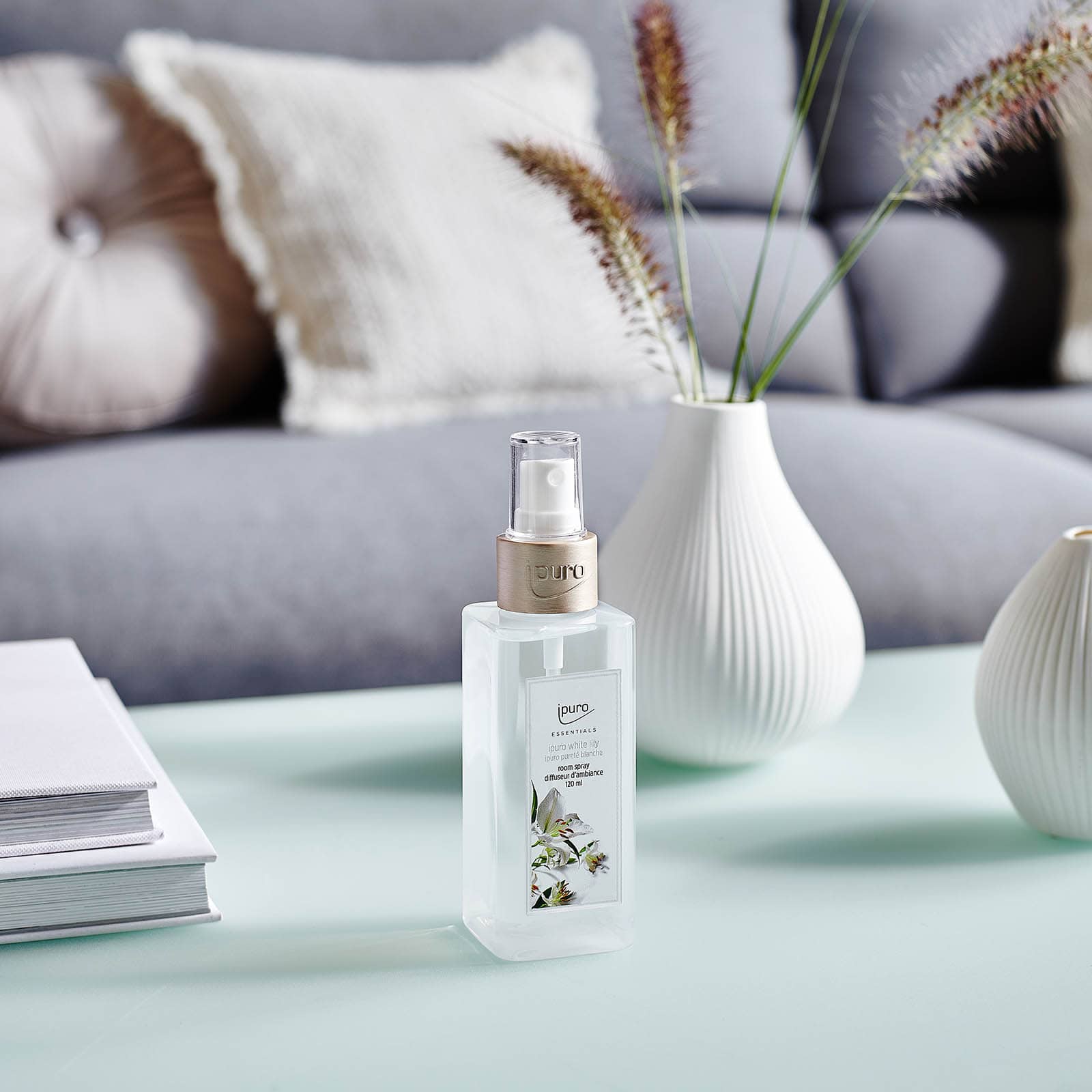 ESSENTIALS Raumspray White Lily