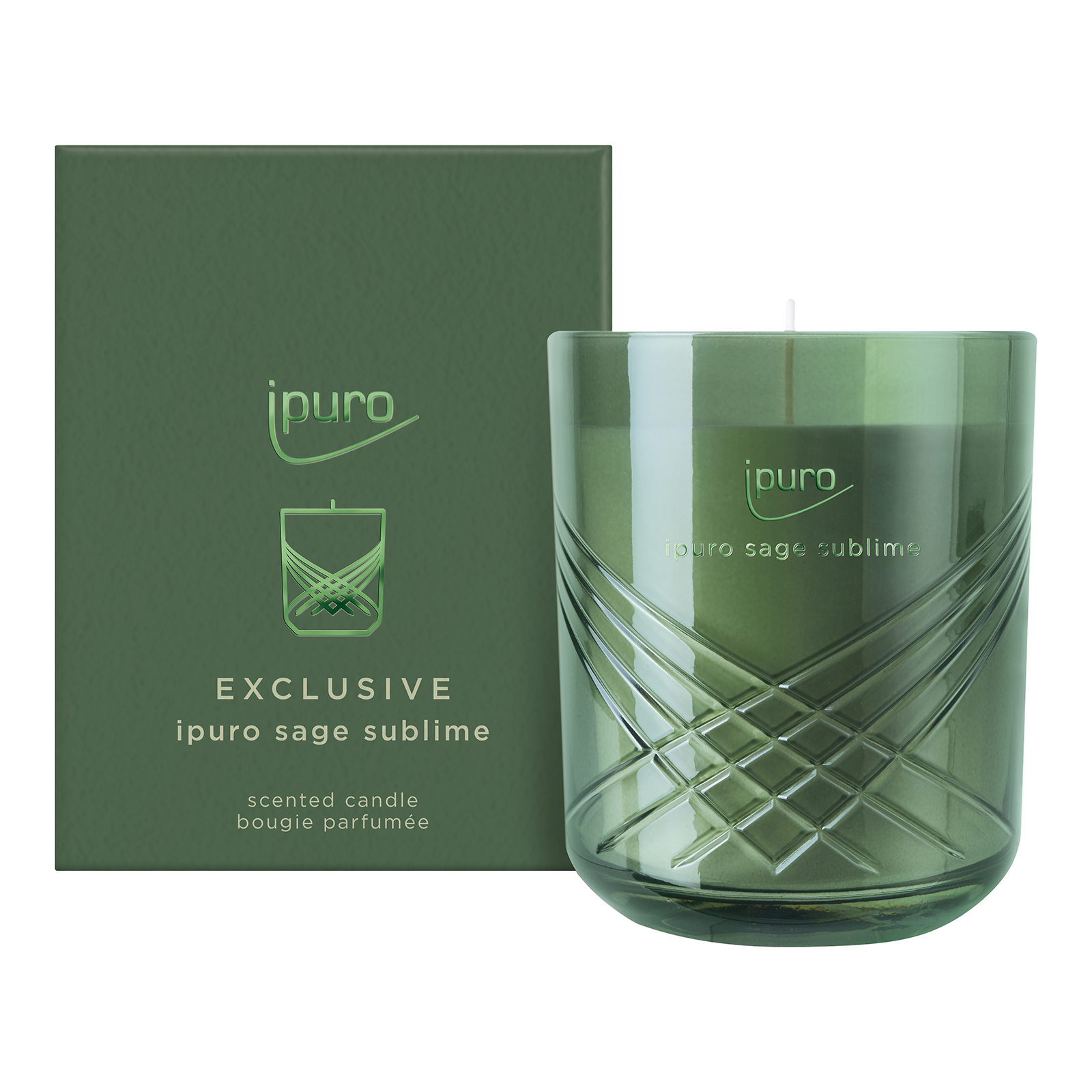 ipuro EXCLUSIVE Duftkerze Sage Sublime