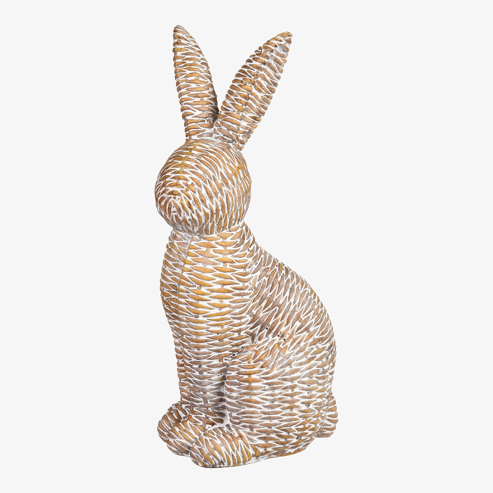 Deko-Figur Hase Braided