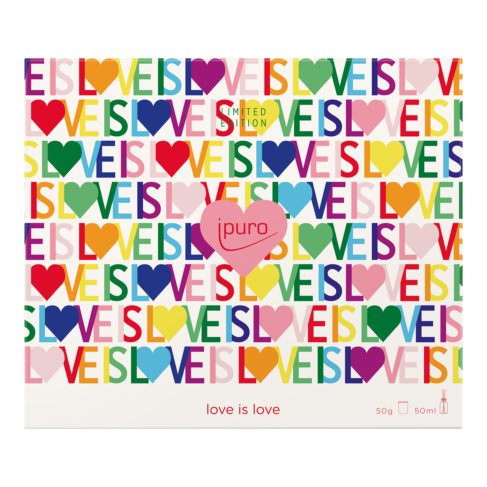 ipuro LIMITED EDITION Geschenk-Set love is love