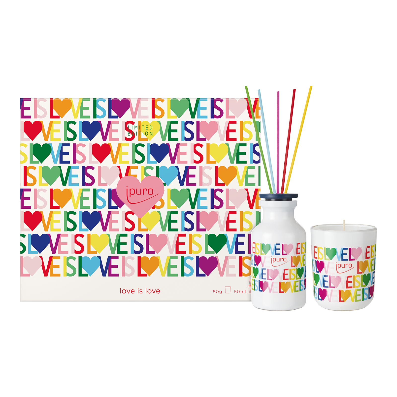 ipuro LIMITED EDITION Geschenk-Set love is love