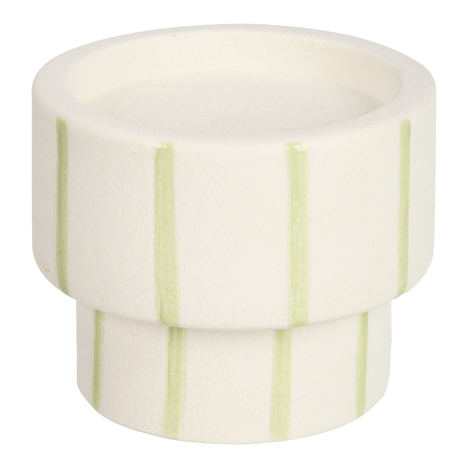 Stumpenkerzenhalter Stripes