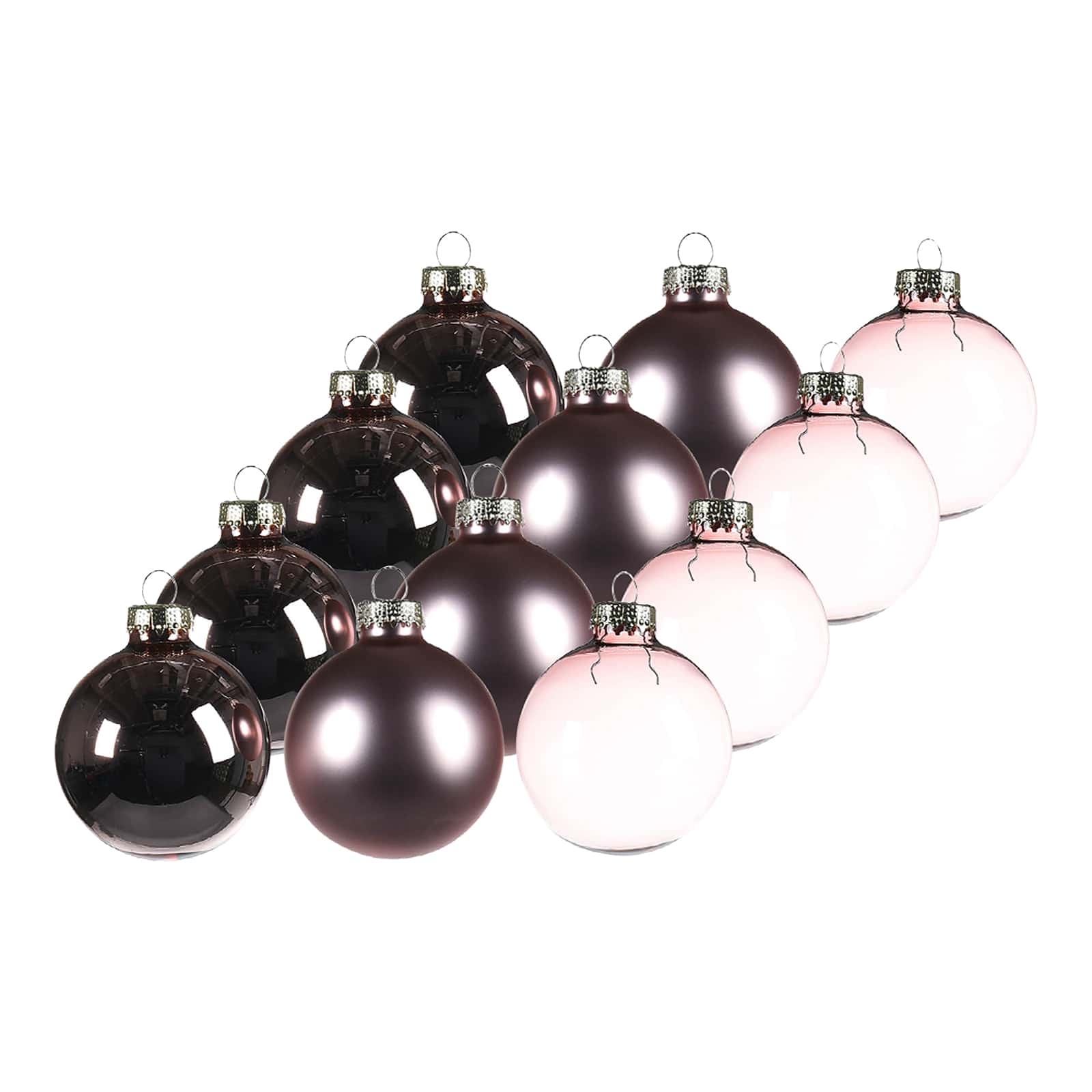 Glas-Weihnachtskugel-Set