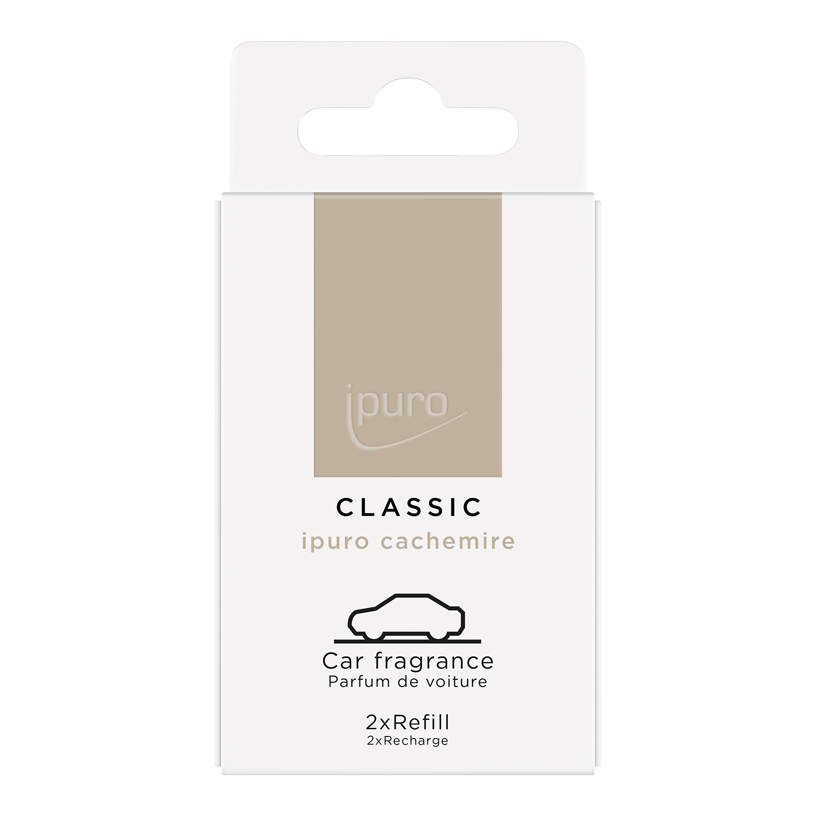 ipuro CLASSIC Autoduft Nachfüllpack Cachemire