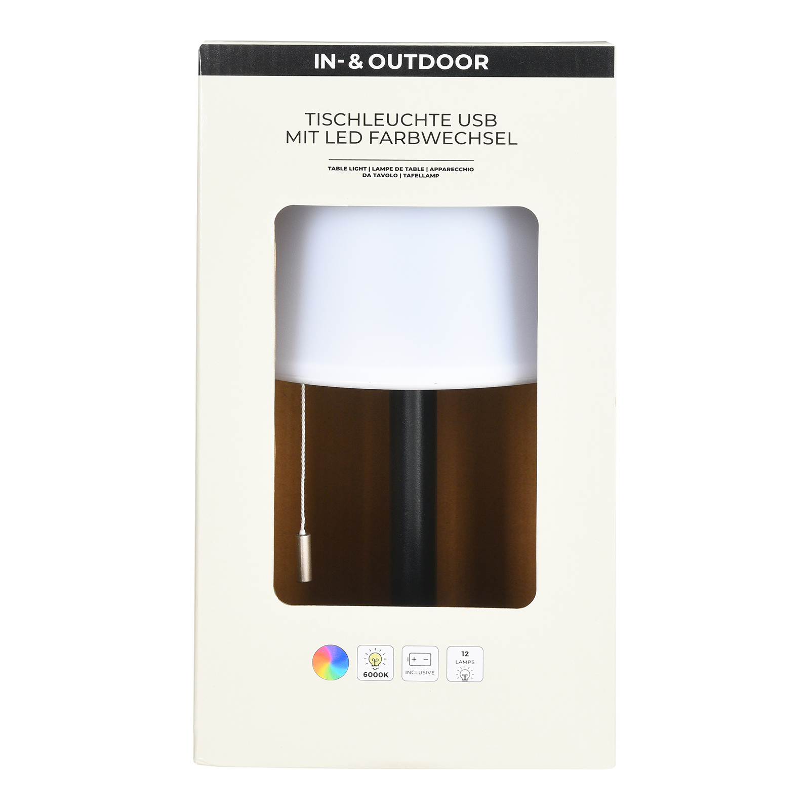 USB-Outdoor-Tischleuchte