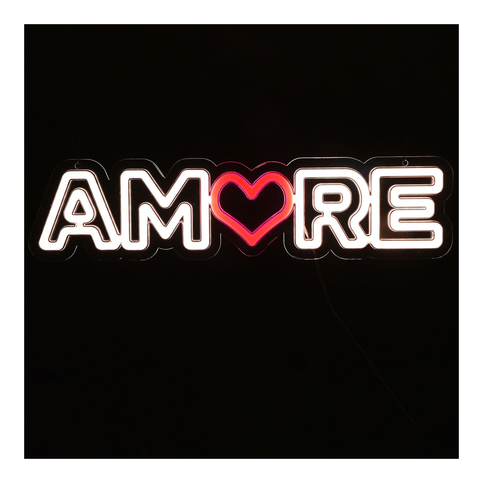 Lichtobjekt Amore