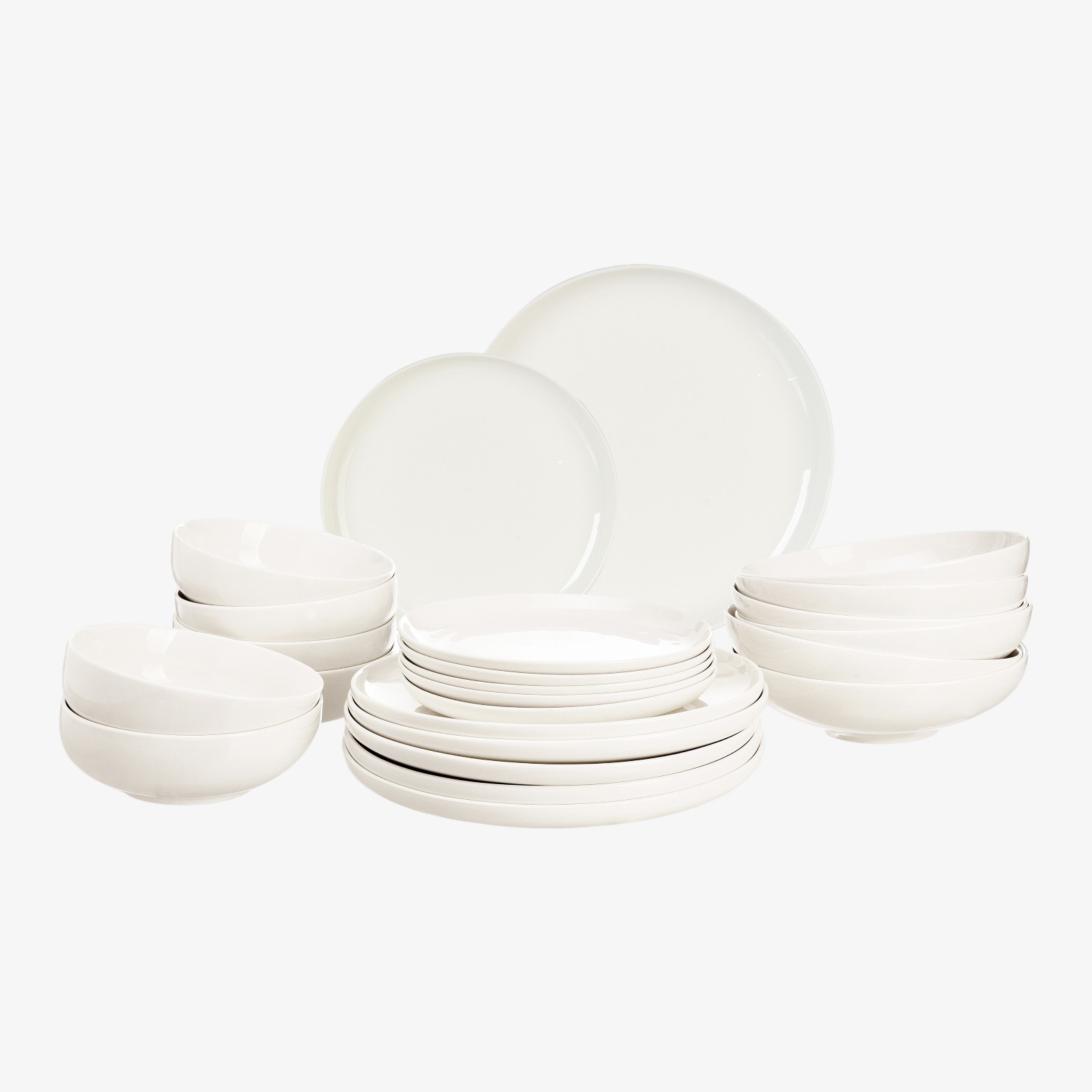 Geschirr-Set Luna für 6 Personen