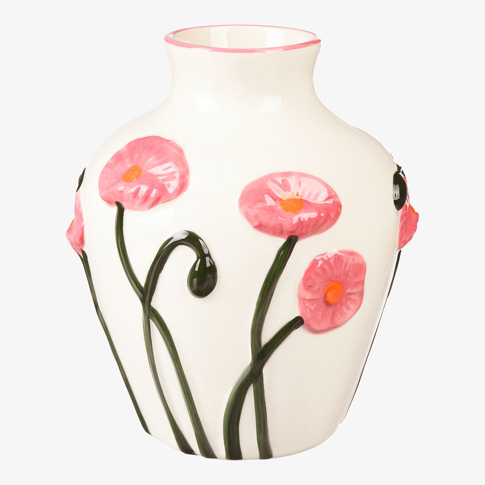 Vase Mohnblume
