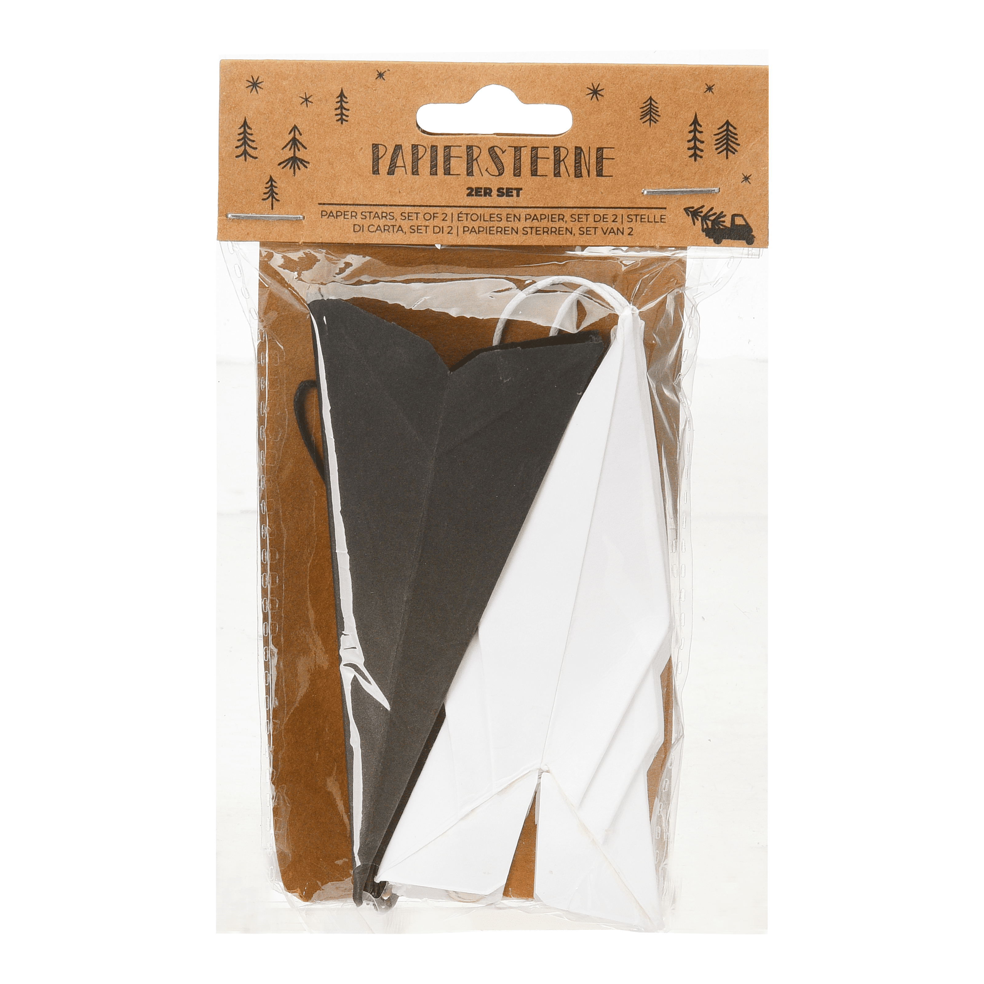 Deko-Papierstern-Set
