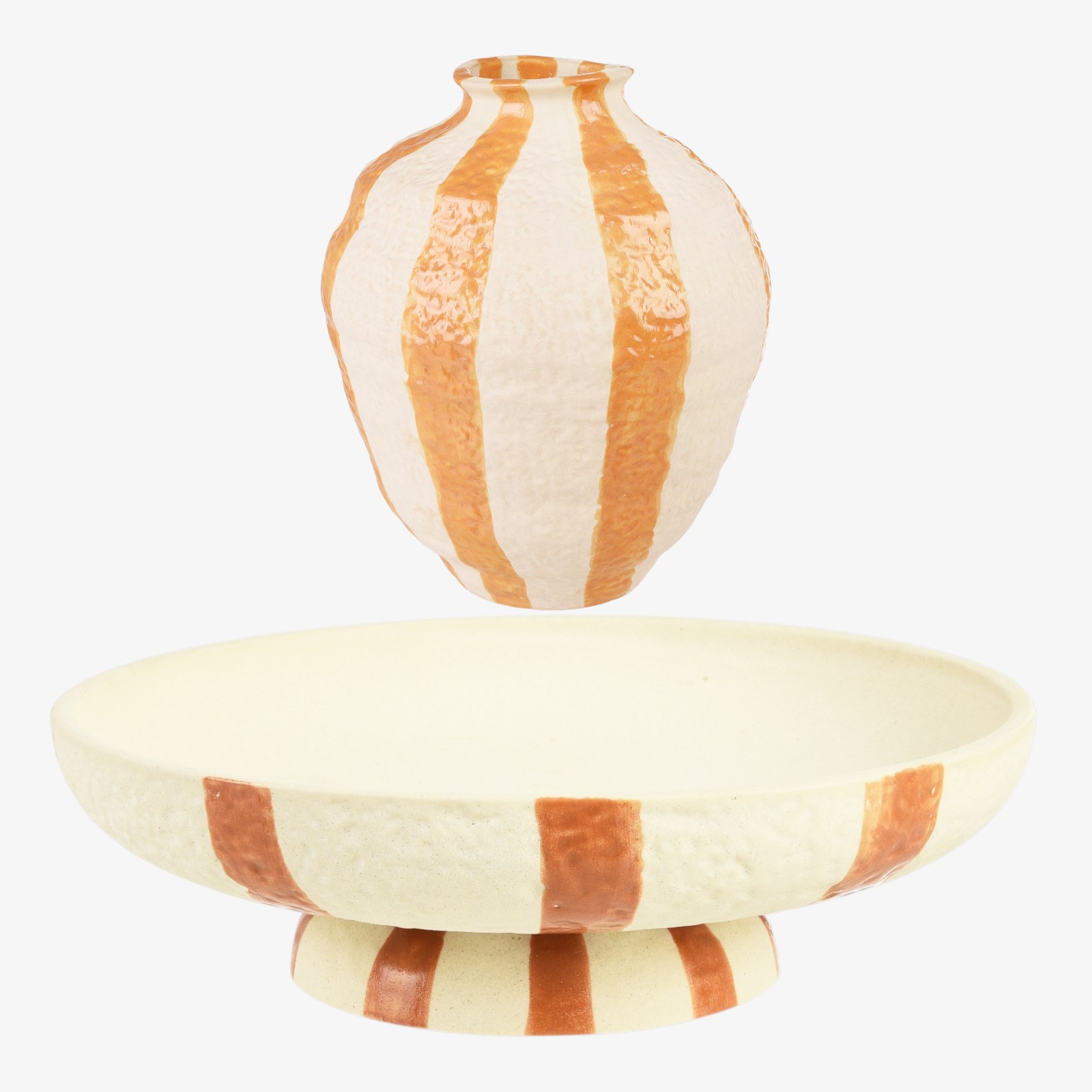 Vase Ballon mit Deko-Schale
