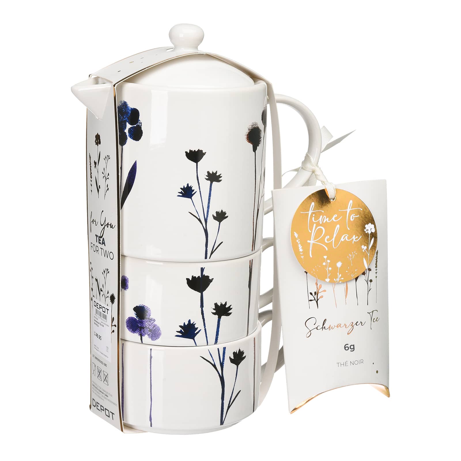 Geschenk-Set Tea for Two Field