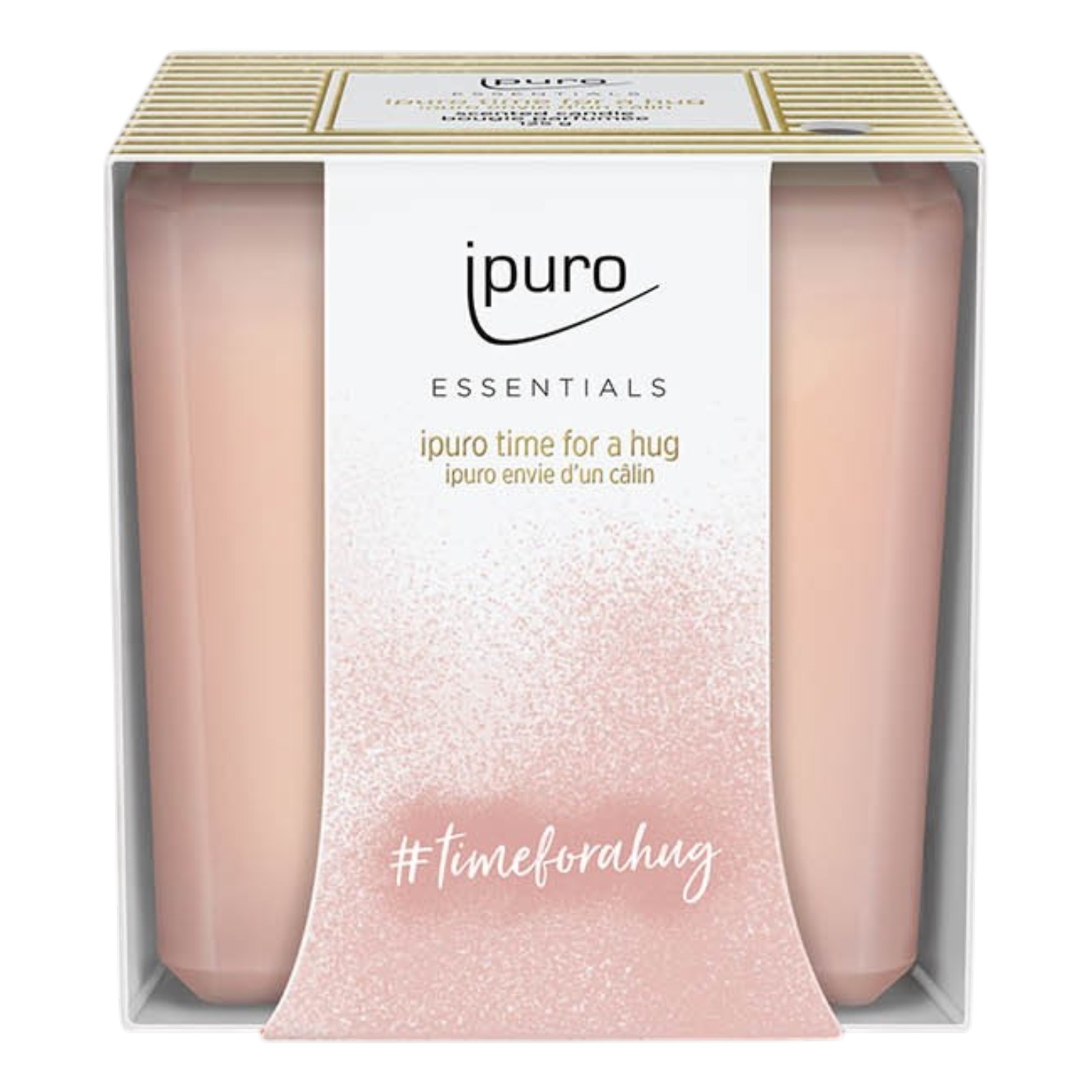 ipuro ESSENTIALS Duftkerze Time for a hug