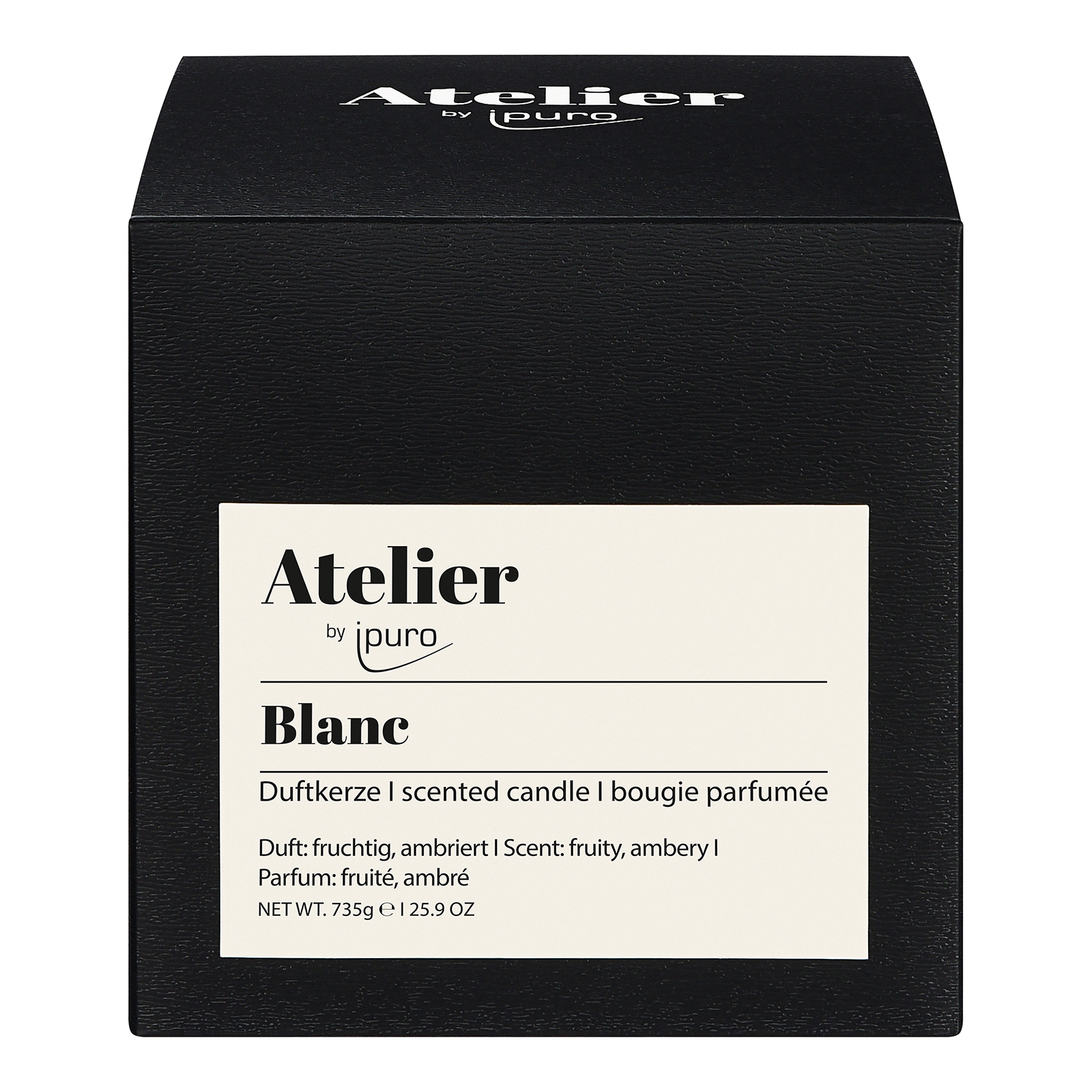 Atelier by ipuro Duftkerze Blanc