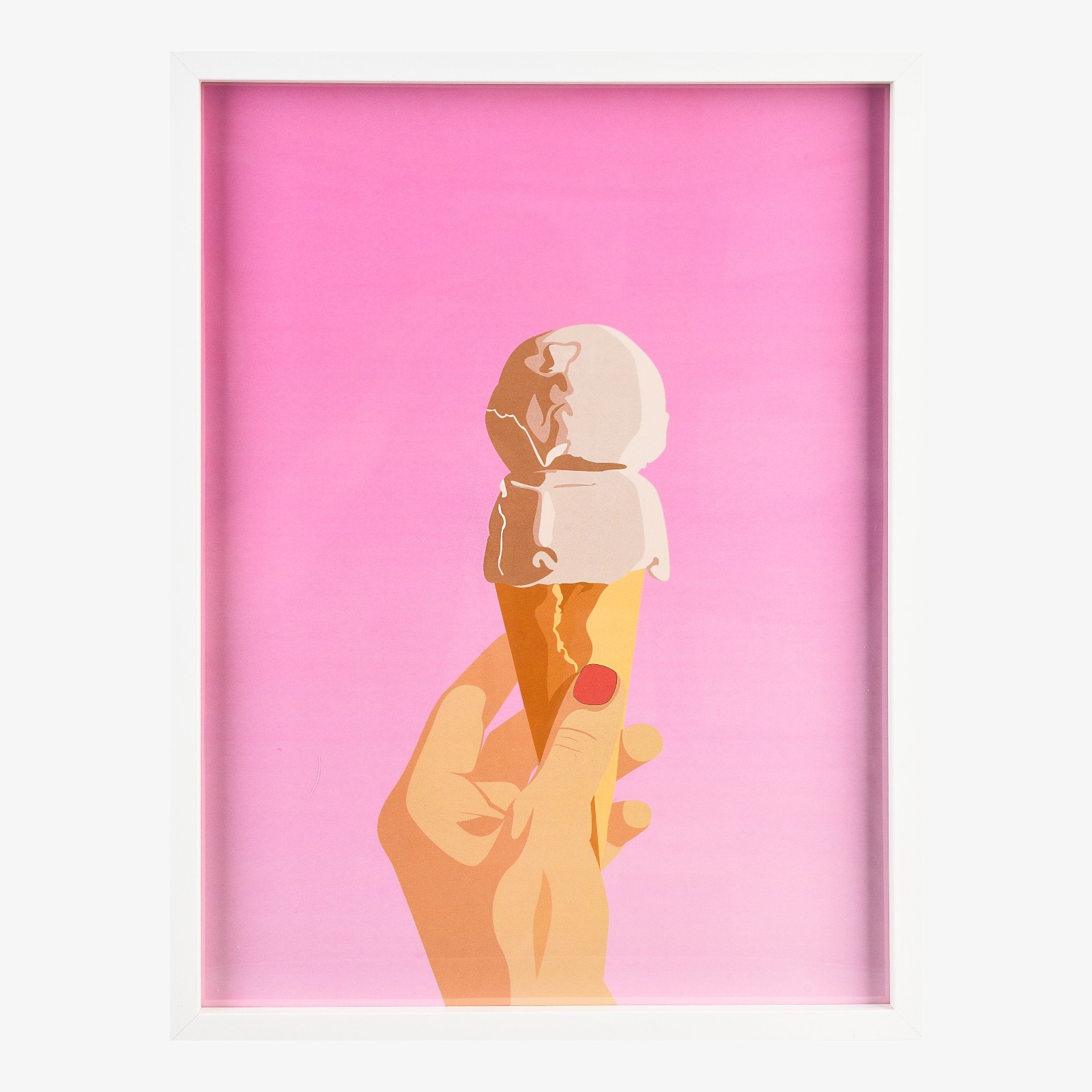 Wandbild Eis
