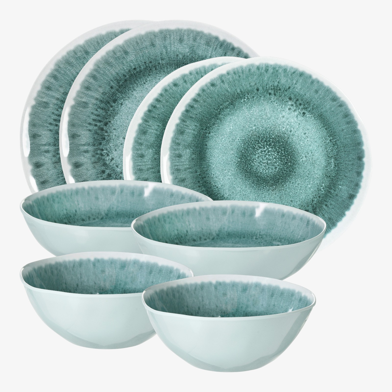 Melamin-Geschirr-Set