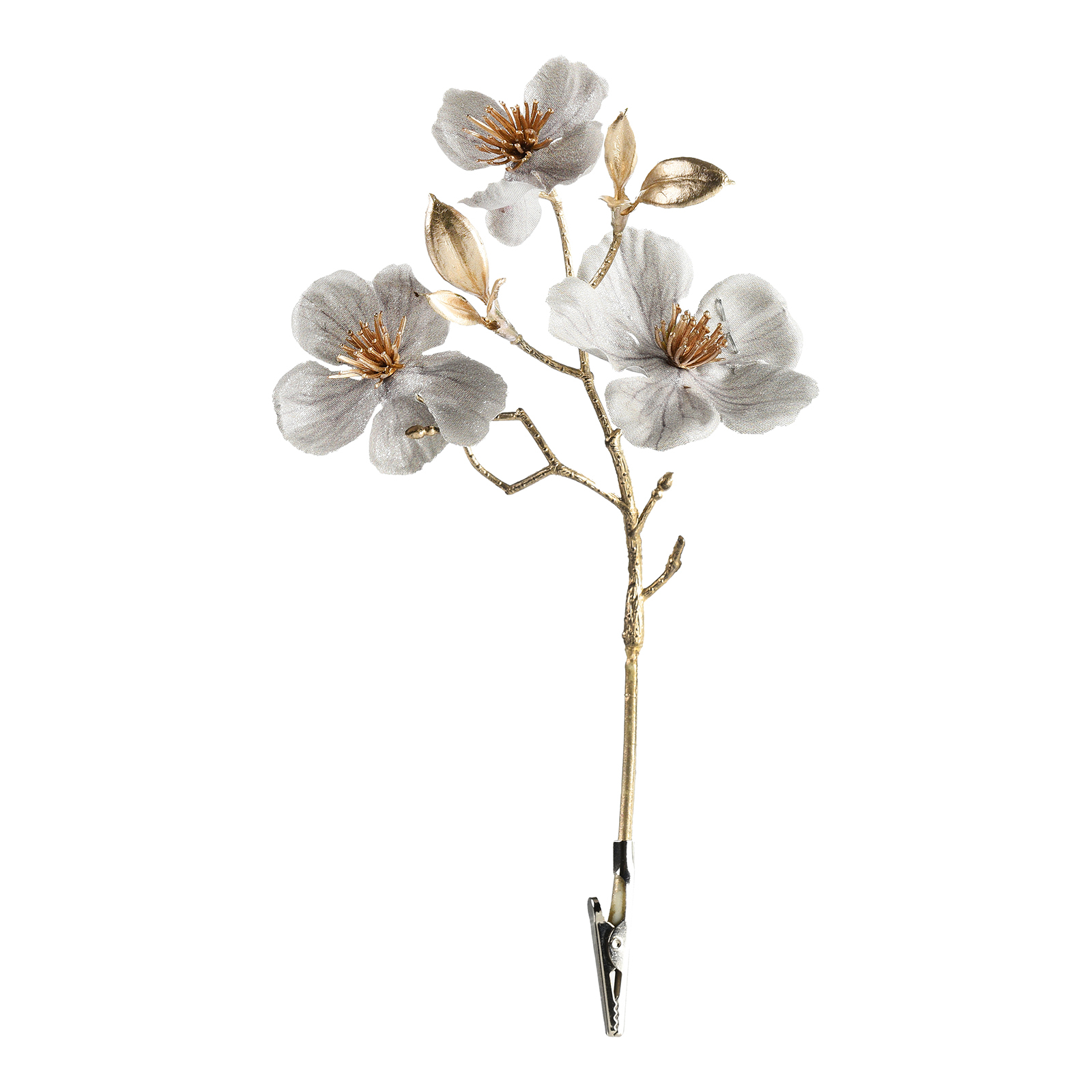 Kunstzweig Kirschblüte auf Clip