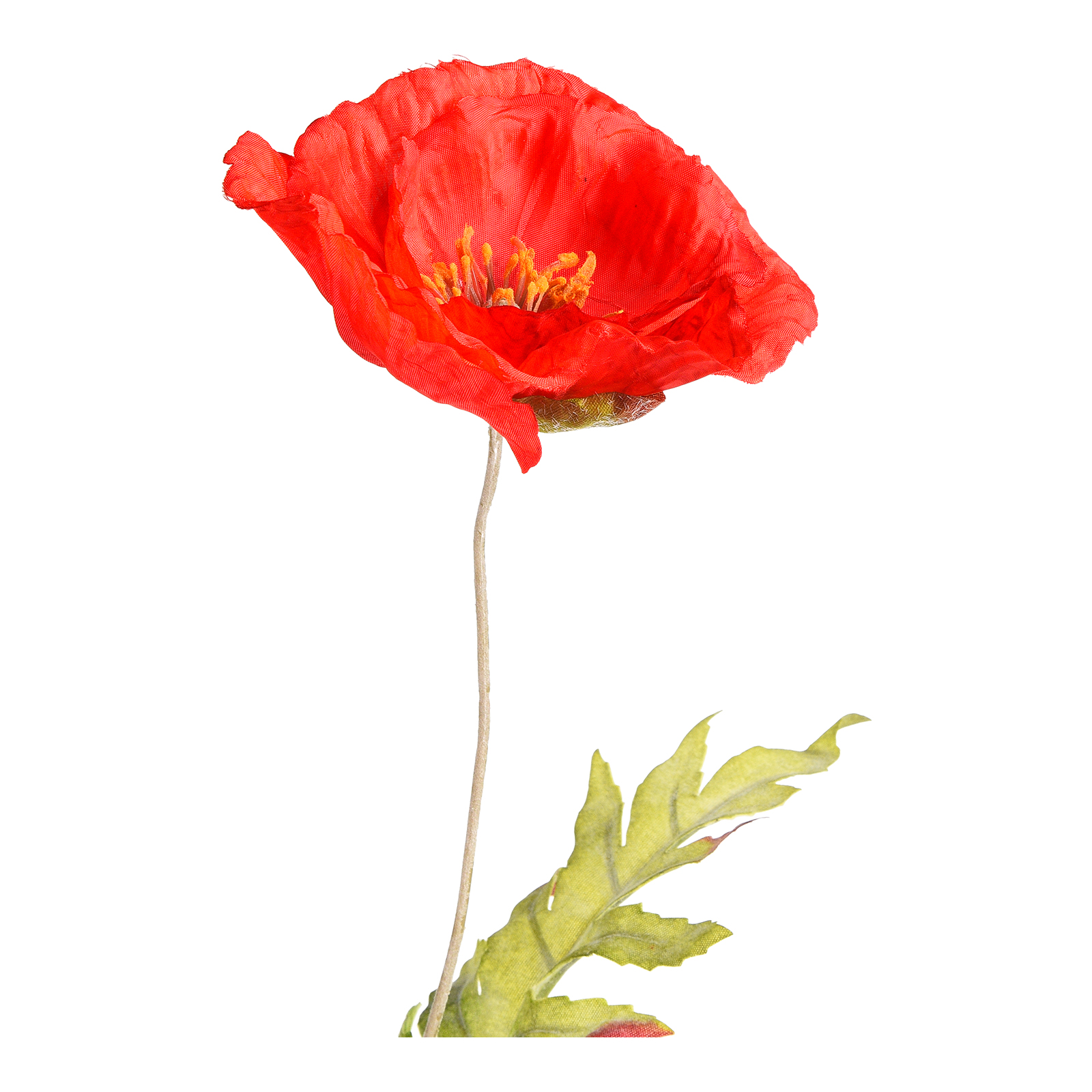 Kunstblume Mohn