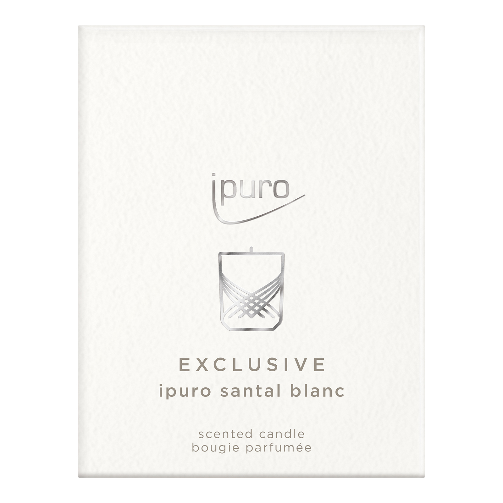 ipuro EXCLUSIVE Duftkerze Santal Blanc