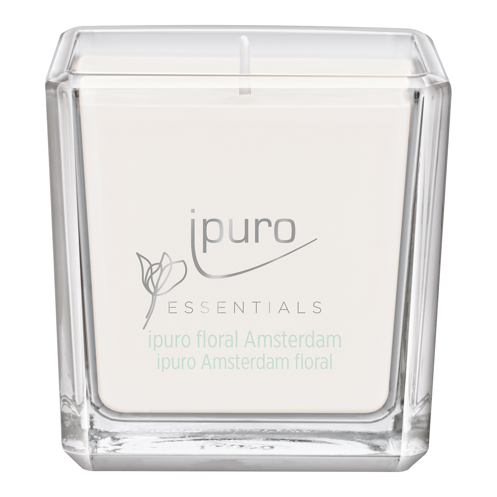 ipuro ESSENTIALS Duftkerze Floral Amsterdam