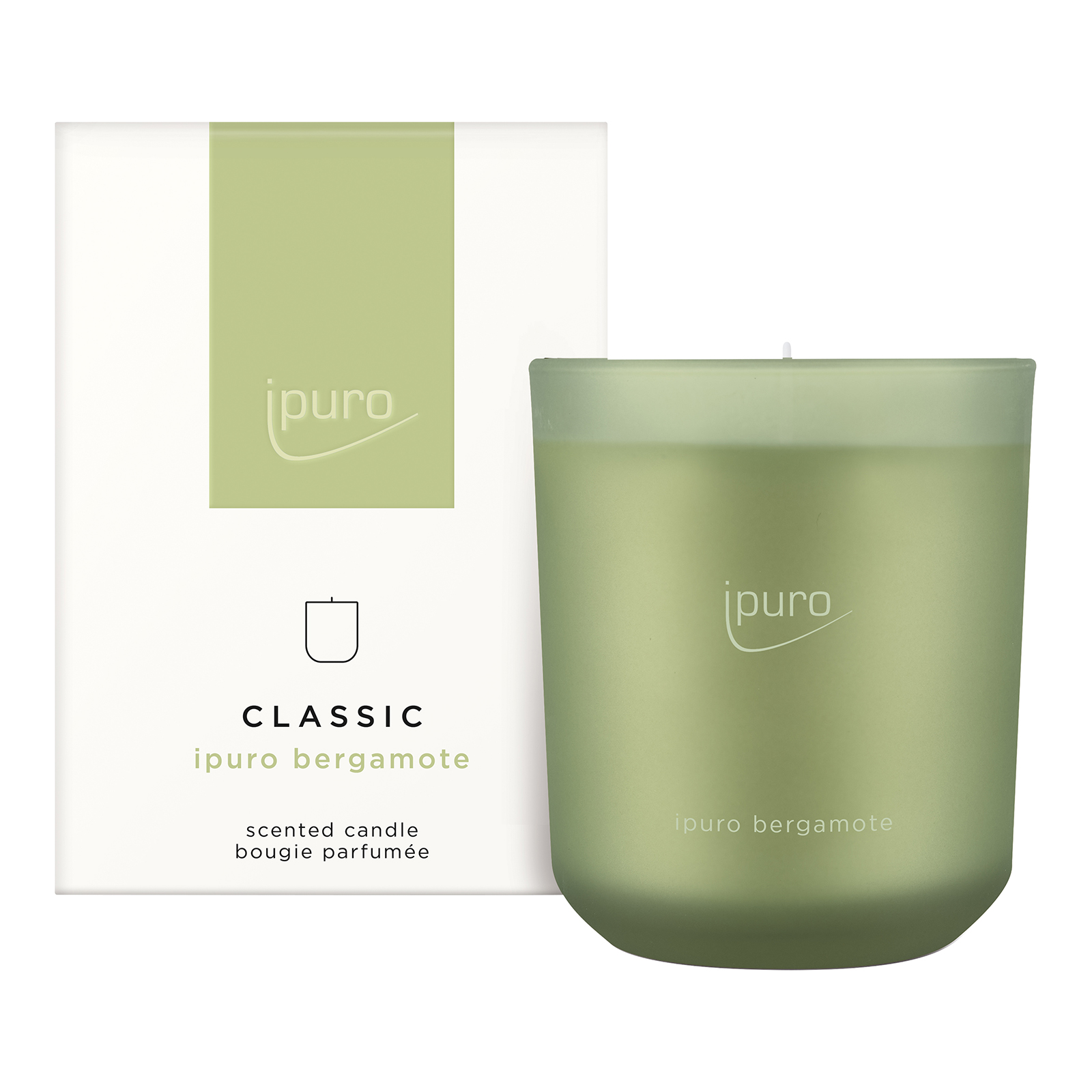 ipuro CLASSIC Duftkerze Bergamote