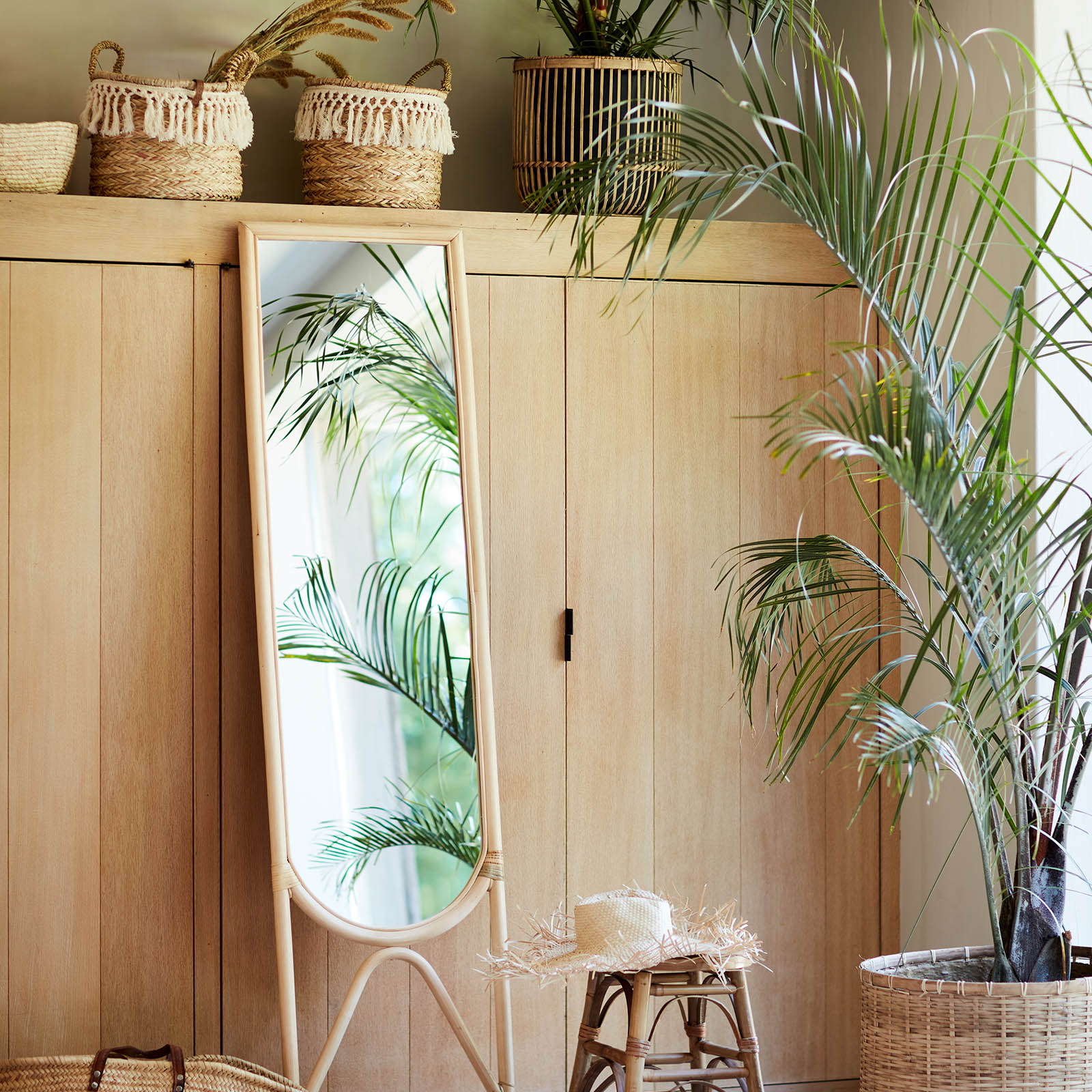 Aufbewahrungskorb Fransen