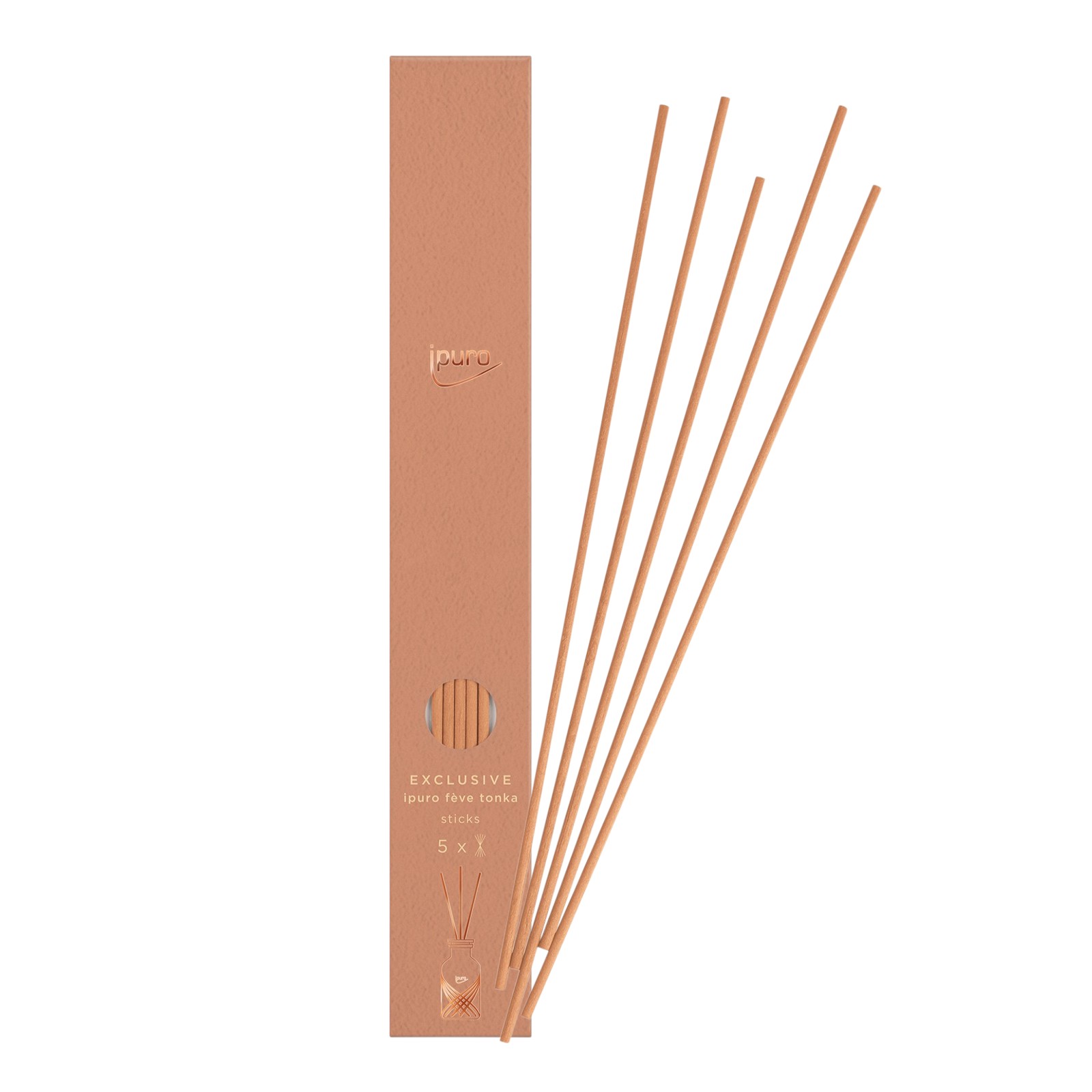 ipuro EXCLUSIVE Sticks Fève Tonka für 240 ml-Raumdüfte
