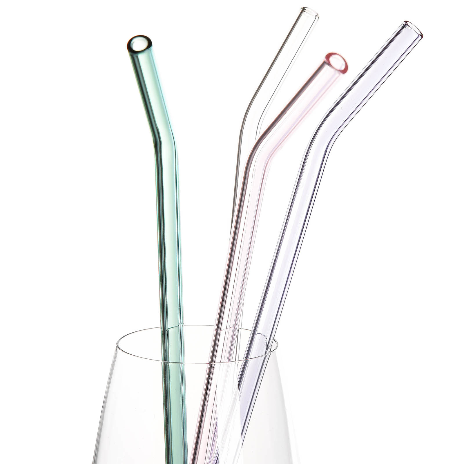 Glas-Trinkhalm
