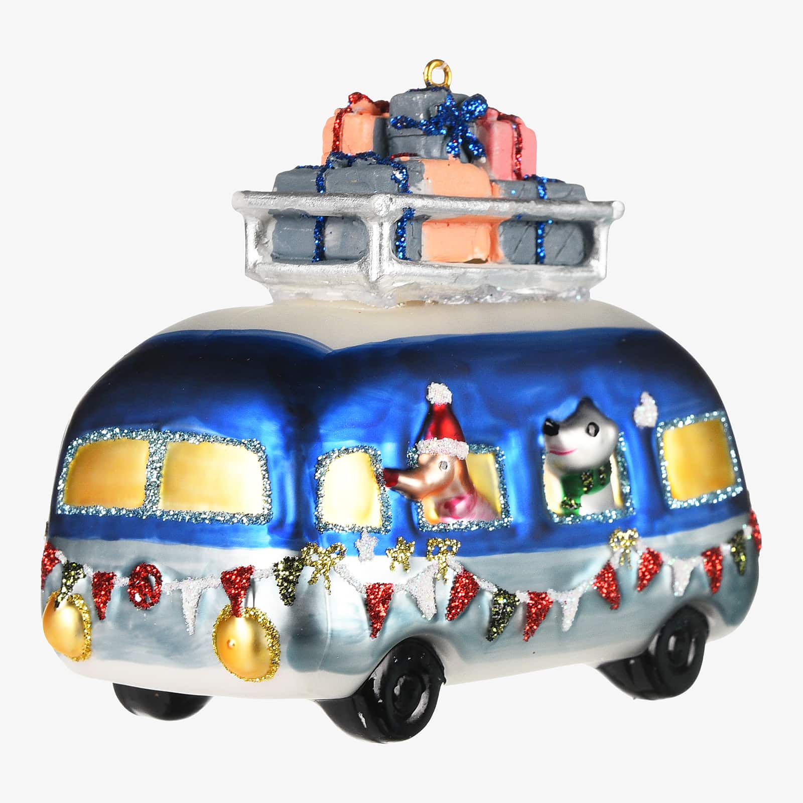 Glas-Baumschmuck Caravan