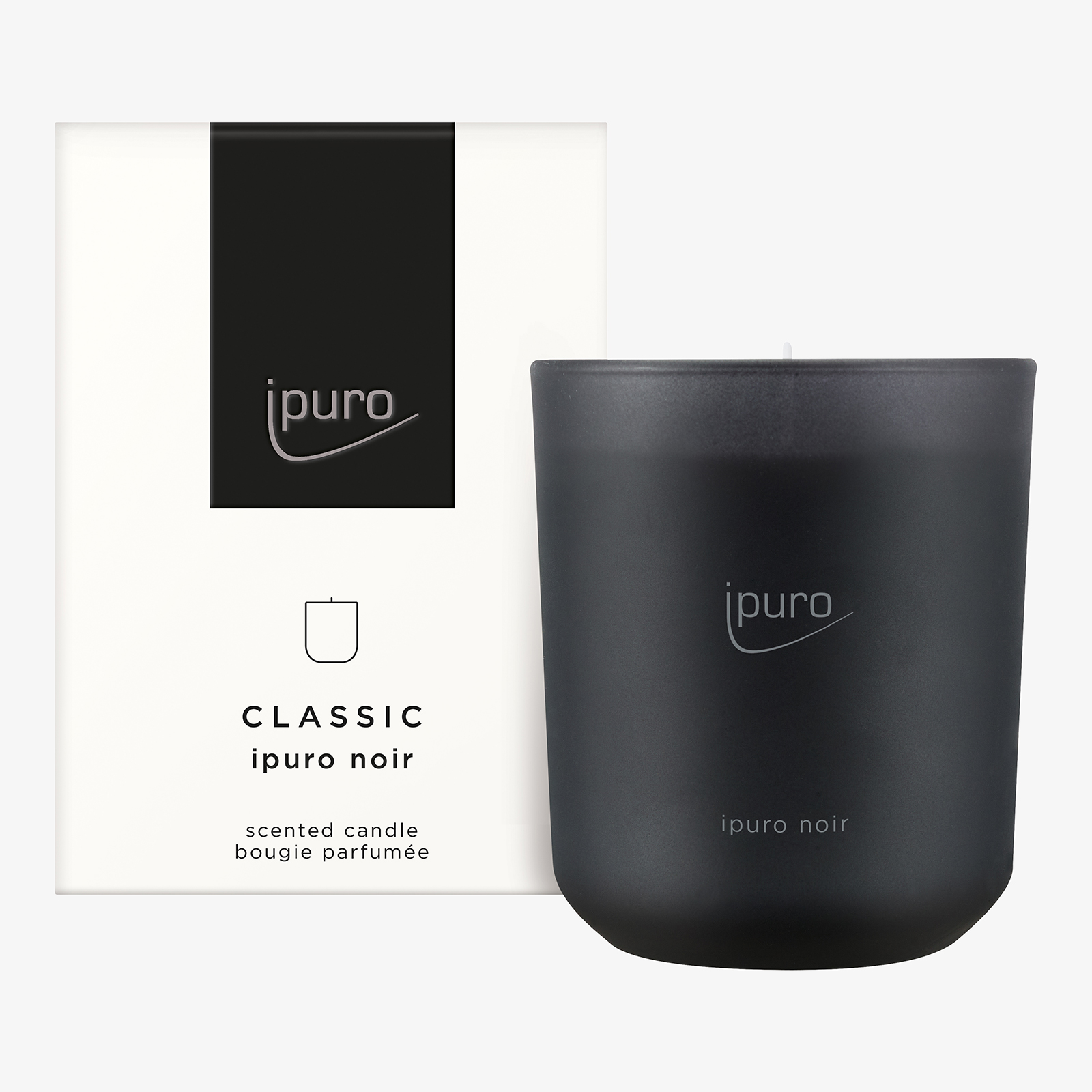 ipuro CLASSIC Duftkerze Noir