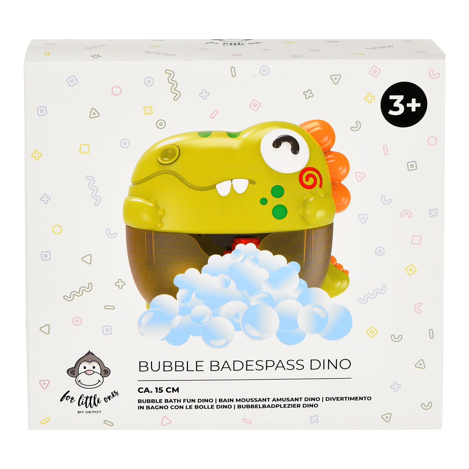 Bubble Badespaß Dino