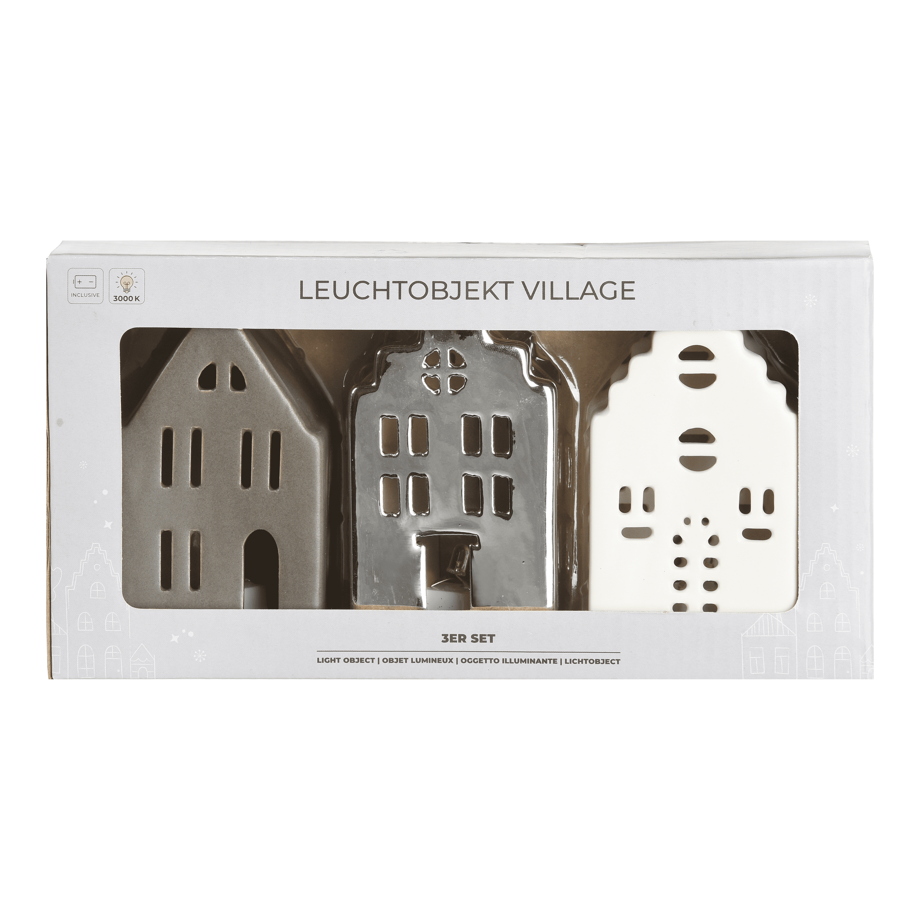 Lichtobjekt-Set Village