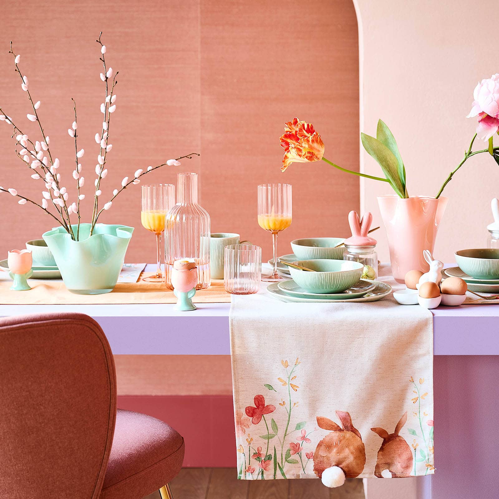 Gläser-Set Bloom mit Karaffe