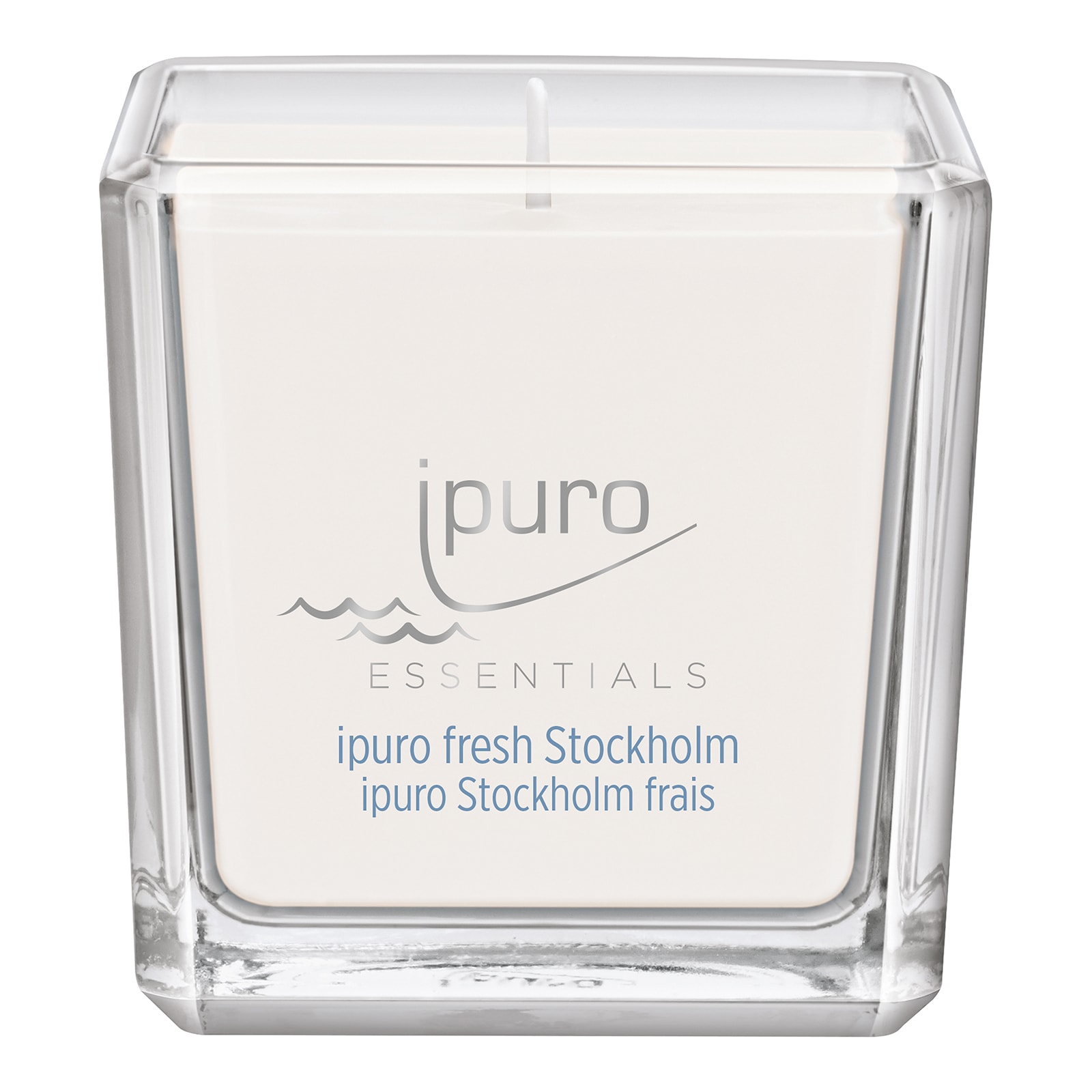 ipuro ESSENTIALS Duftkerze Fresh Stockholm