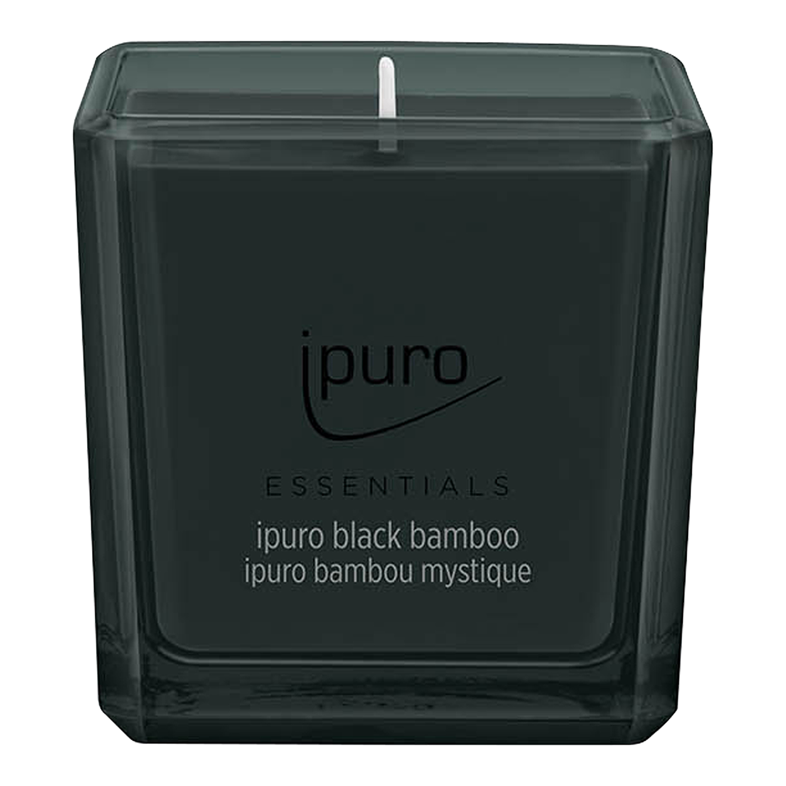 ipuro ESSENTIALS Duftkerze Black Bamboo