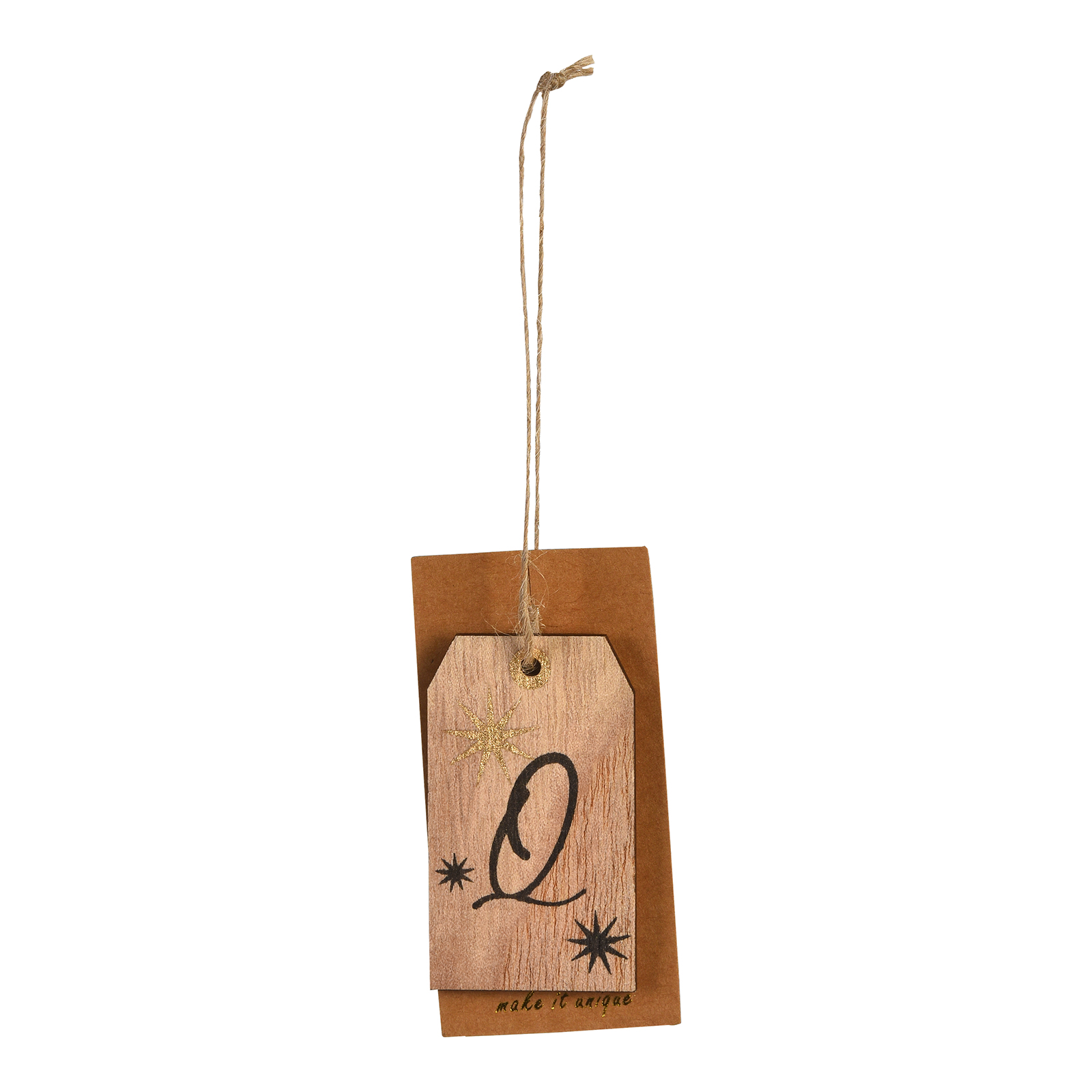 Geschenkanhänger Q